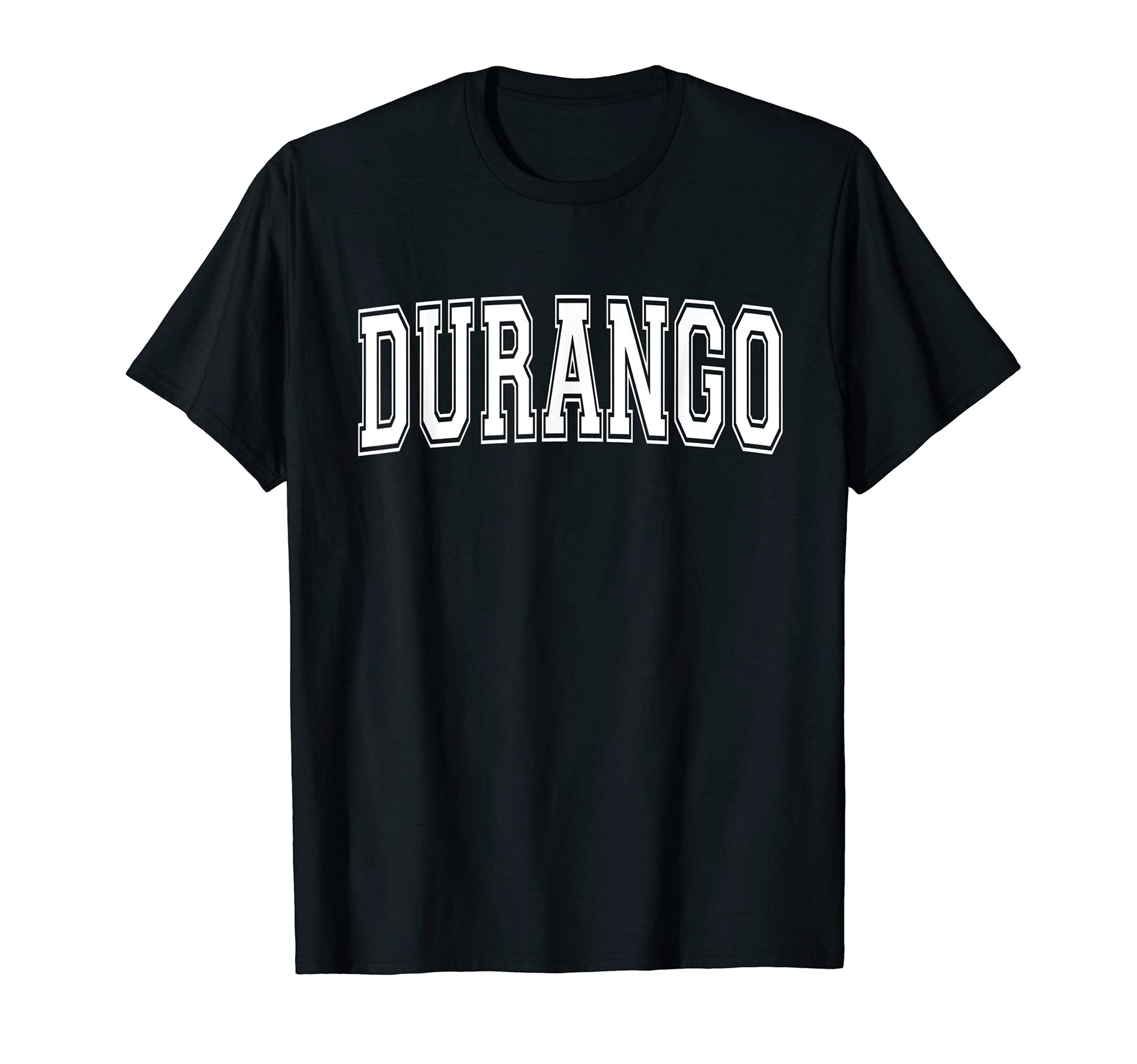 Durango Co Colorado Usa Sports Varsity T-Shirt - Unique Graphic for Adults - T-Shirt, Sweatshirt, Hoodie