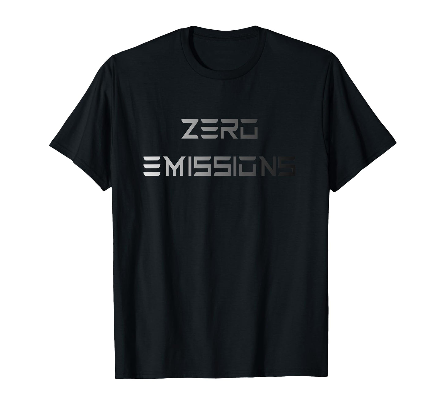 Electric Car Zero Emissions Present T-Shirt - Custom Art Print Men Women - T-Shirt, Sweatshirt, Hoodie