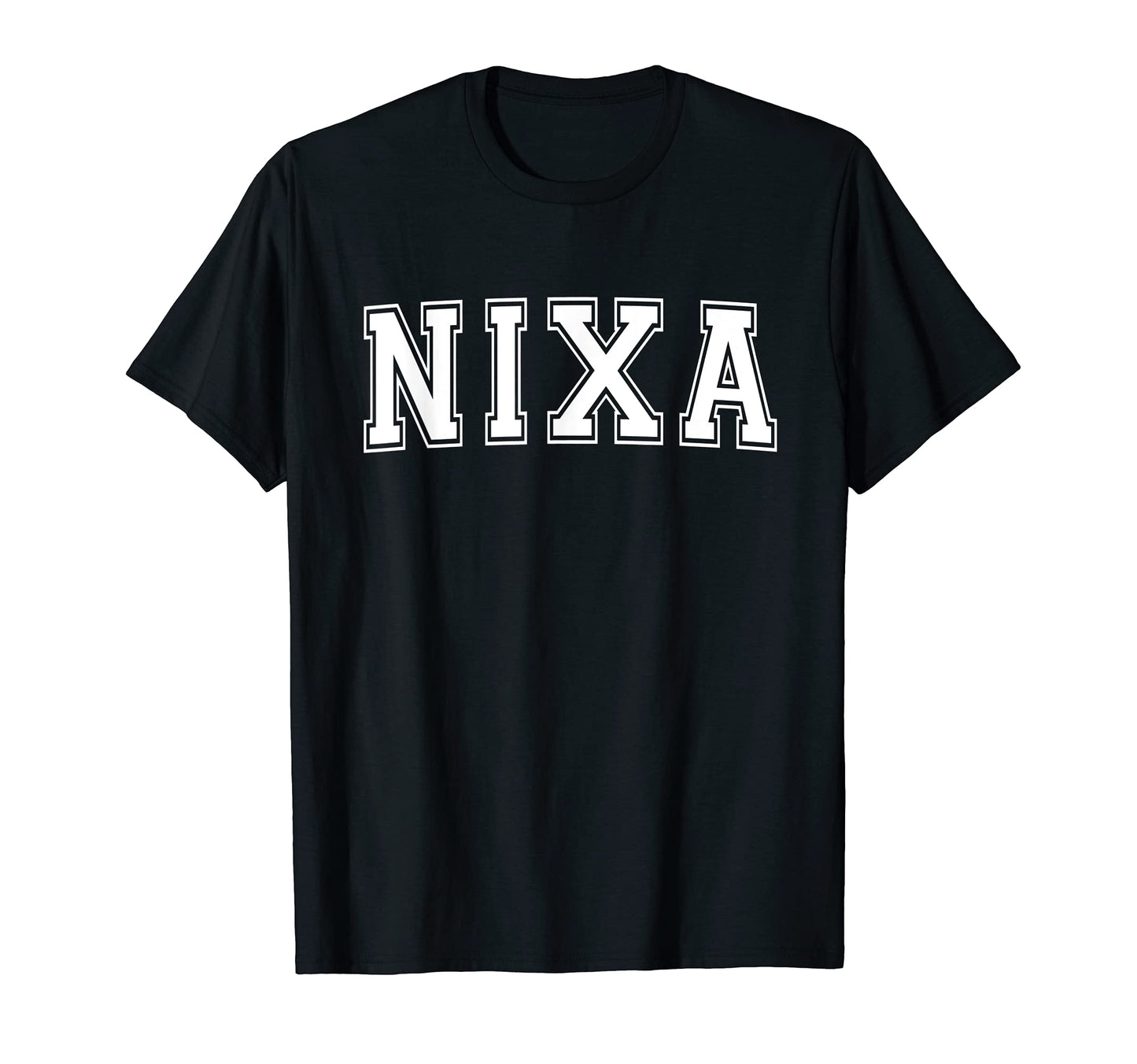 Nixa Mo Missouri Usa Sports Varsity T-Shirt - Custom Art Print for Adults - T-Shirt, Sweatshirt, Hoodie