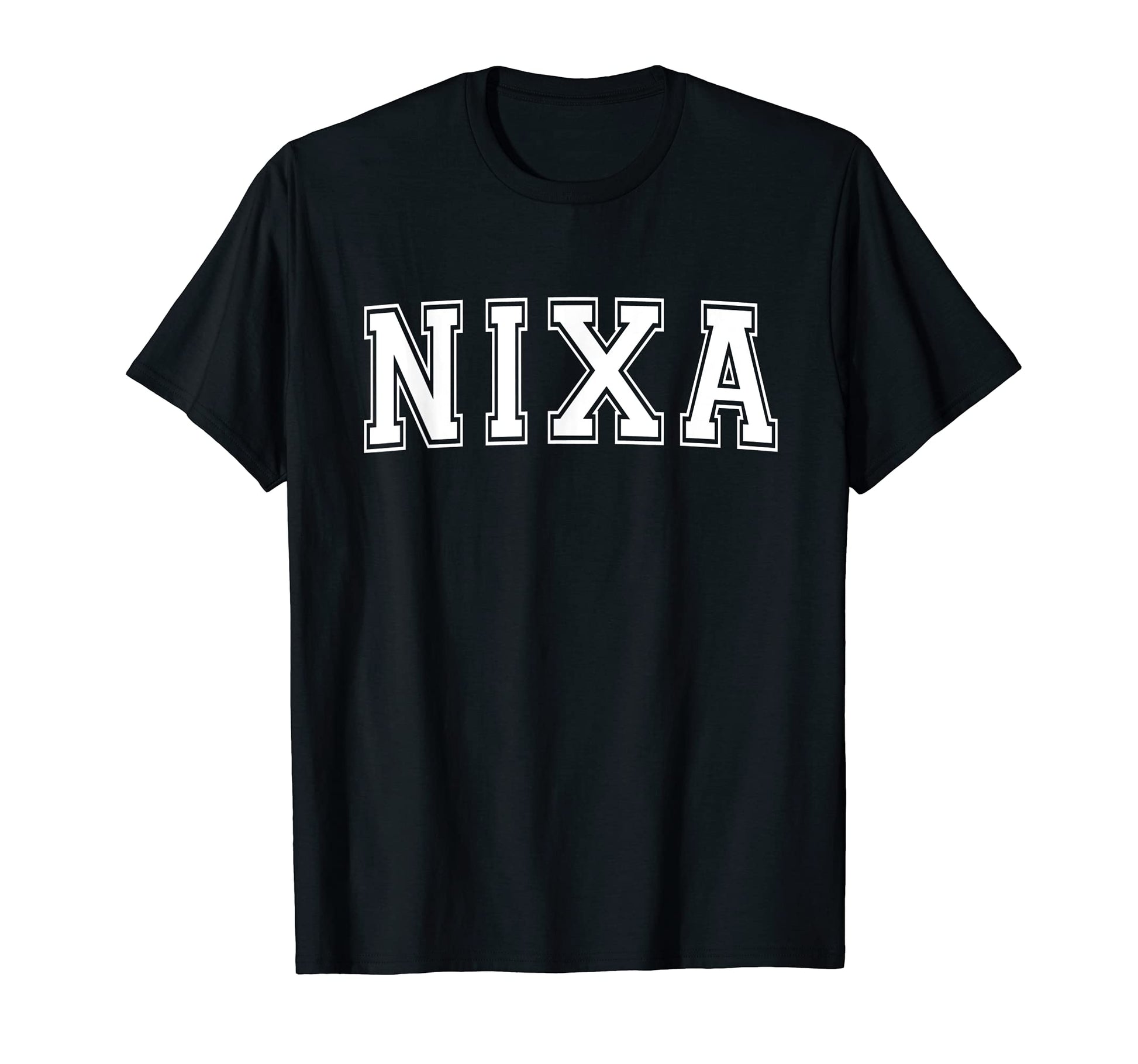 Nixa Mo Missouri Usa Sports Varsity T-Shirt - Custom Art Print for Adults - T-Shirt, Sweatshirt, Hoodie