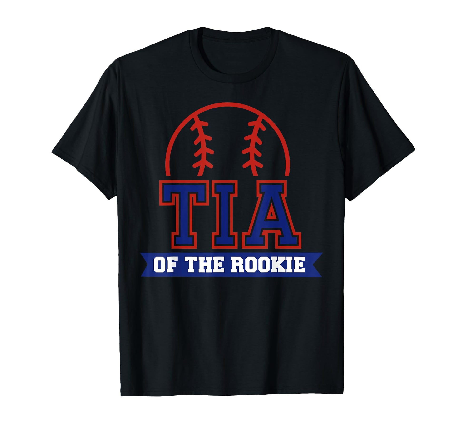 Tia Rookie 1St Birthday Baseball T-Shirt - Fun Novelty Design for Adults - T-Shirt, Sweatshirt, Hoodie