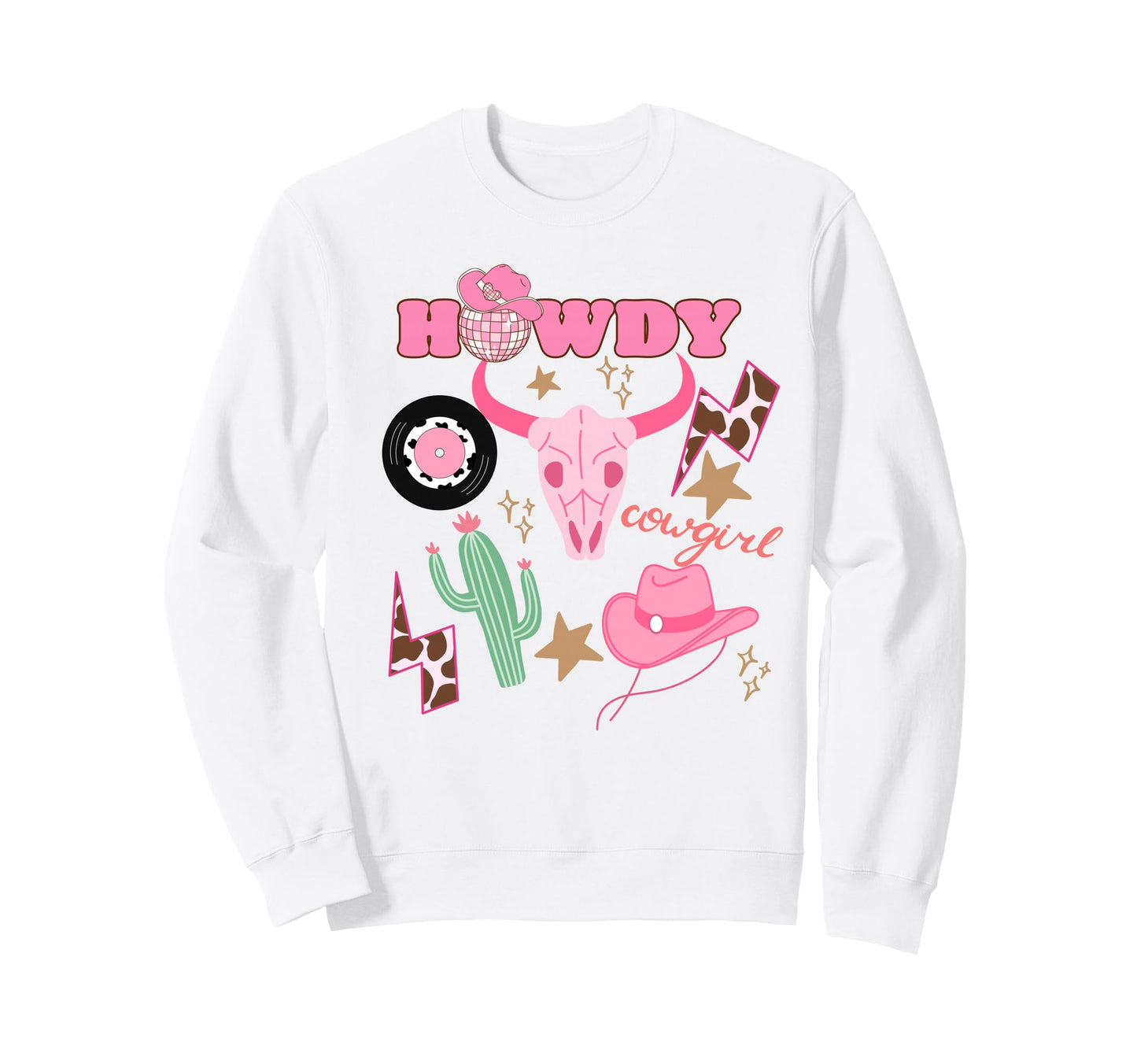Western Collage Country Cowboy Sweatshirt - Novelty Apparel Men Women - T-Shirt, Sweatshirt, Hoodie
