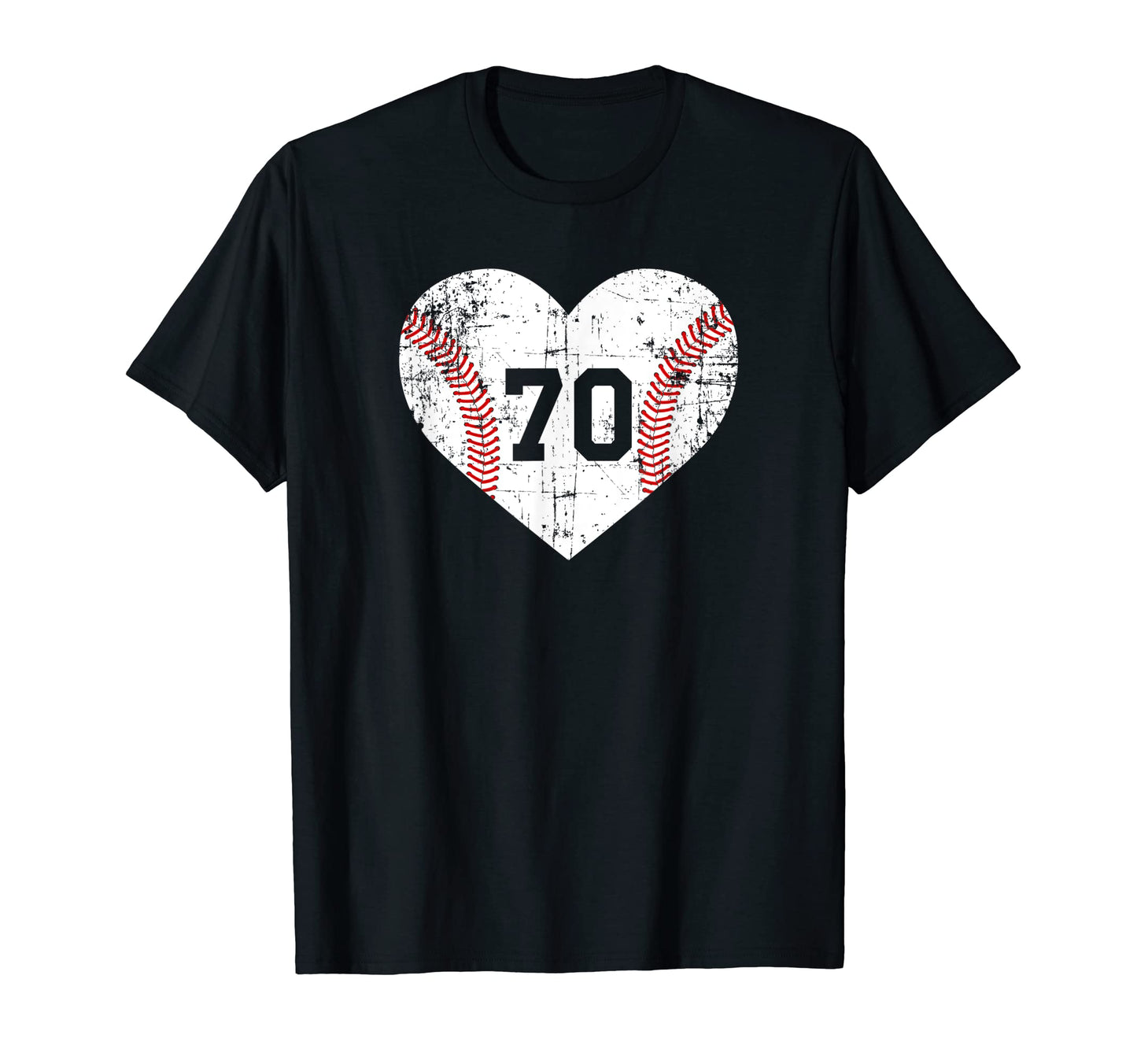 Baseball 70 Jersey Number T-Shirt - Trendy Graphic Men Women - T-Shirt, Sweatshirt, Hoodie