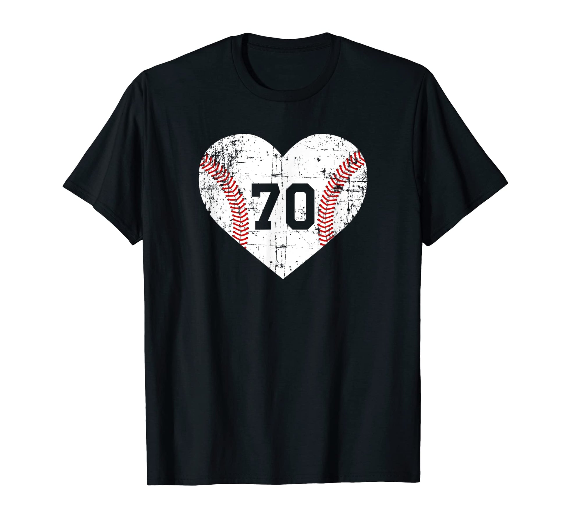 Baseball 70 Jersey Number T-Shirt - Trendy Graphic Men Women - T-Shirt, Sweatshirt, Hoodie