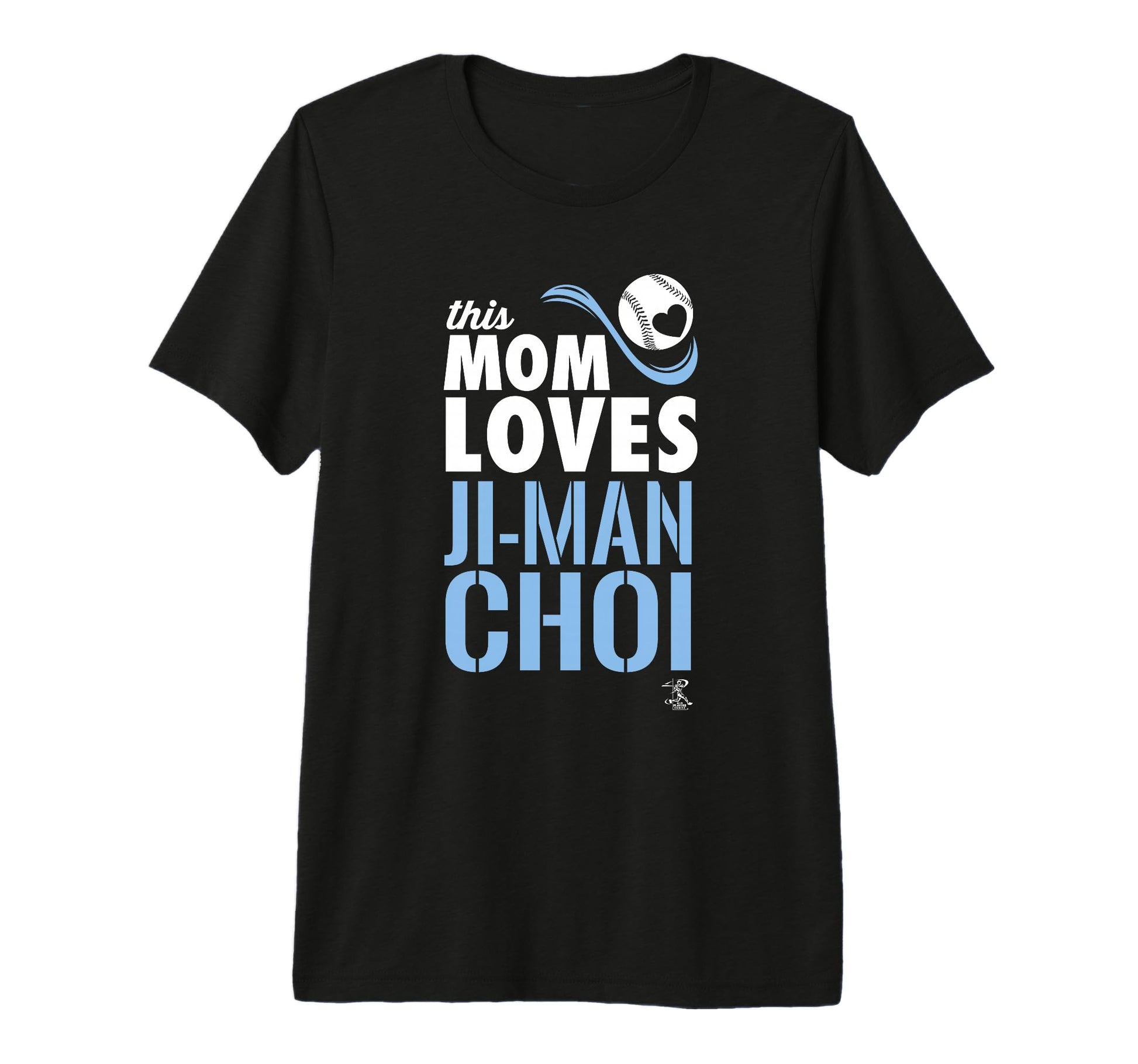 Ji Choi This Mom Loves Tri Blend T-Shirt - Fun Novelty Design Unisex - T-Shirt, Sweatshirt, Hoodie