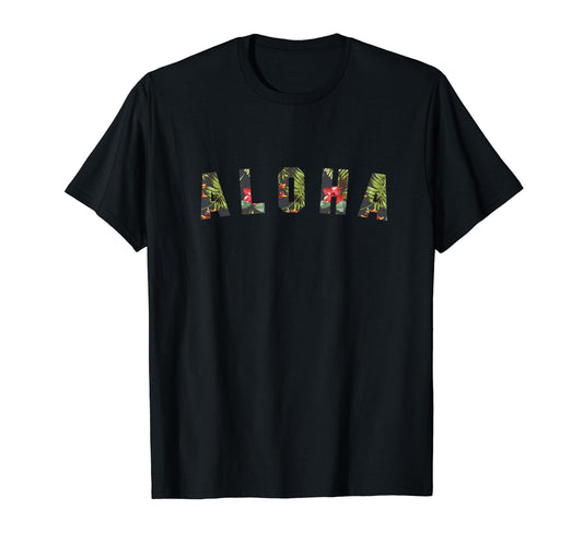 Aloha Floral Varsity Hawaii T-Shirt - Casual Everyday Wear for Adults - T-Shirt, Sweatshirt, Hoodie