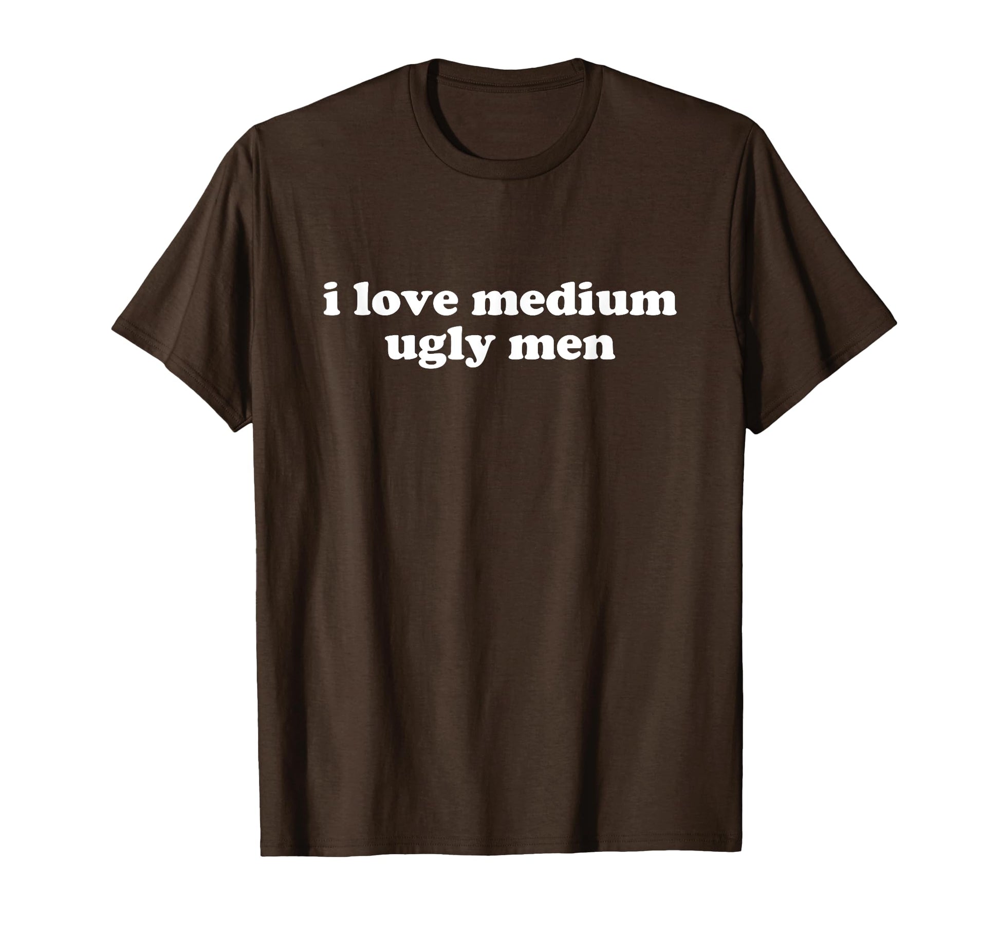 I Love Medium Ugly Y2K Aesthetic T-Shirt - Casual Everyday Wear Unisex - T-Shirt, Sweatshirt, Hoodie