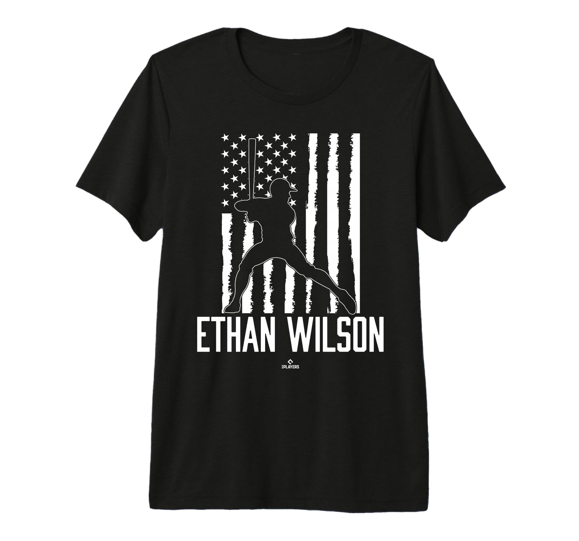 Distressed Flag Swing Ethan Wilson T-Shirt - Aesthetic Graphic for Adults - T-Shirt, Sweatshirt, Hoodie