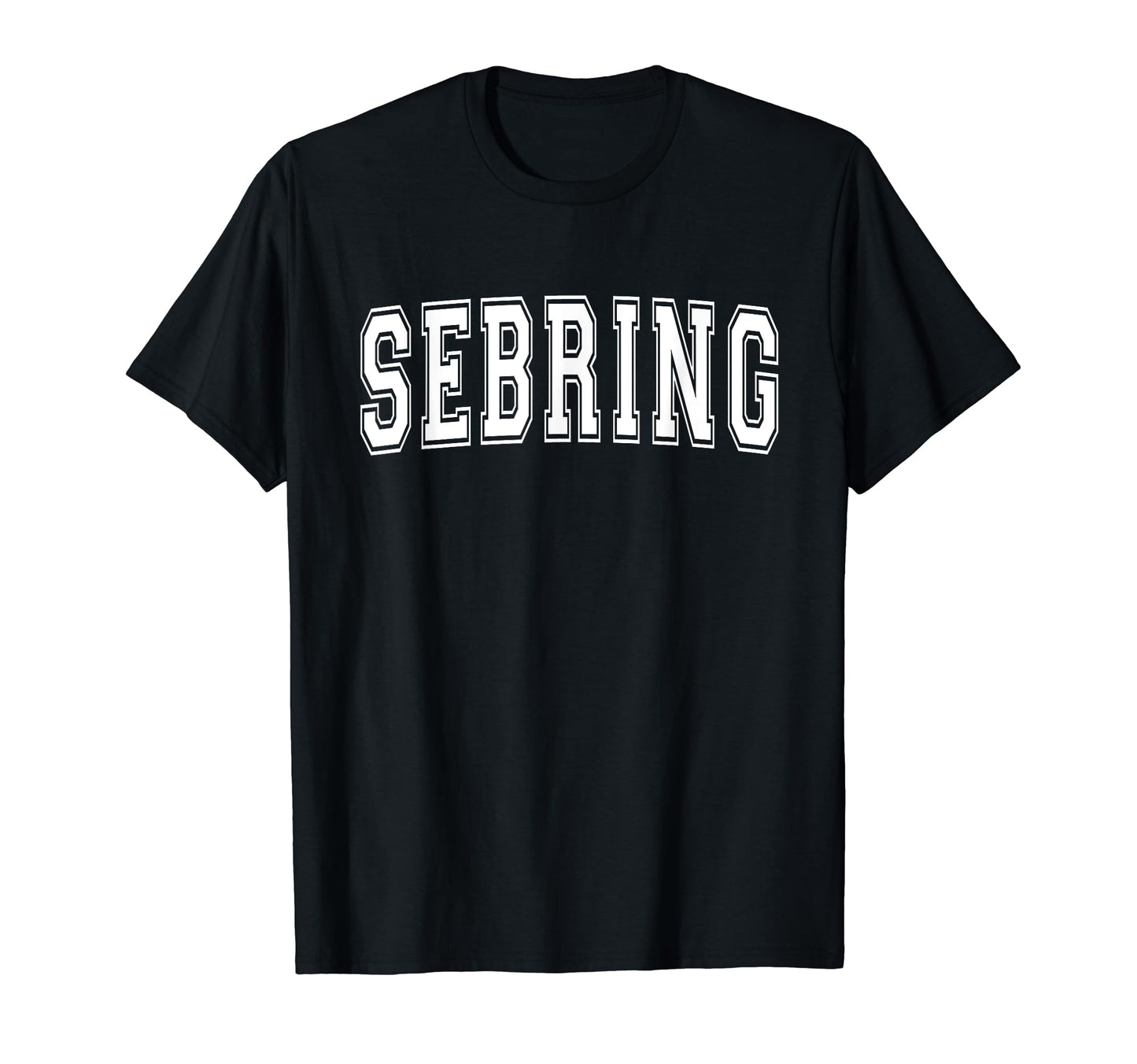 Sebring Fl Florida Usa Sports T-Shirt - Fun Novelty Design for Adults - T-Shirt, Sweatshirt, Hoodie