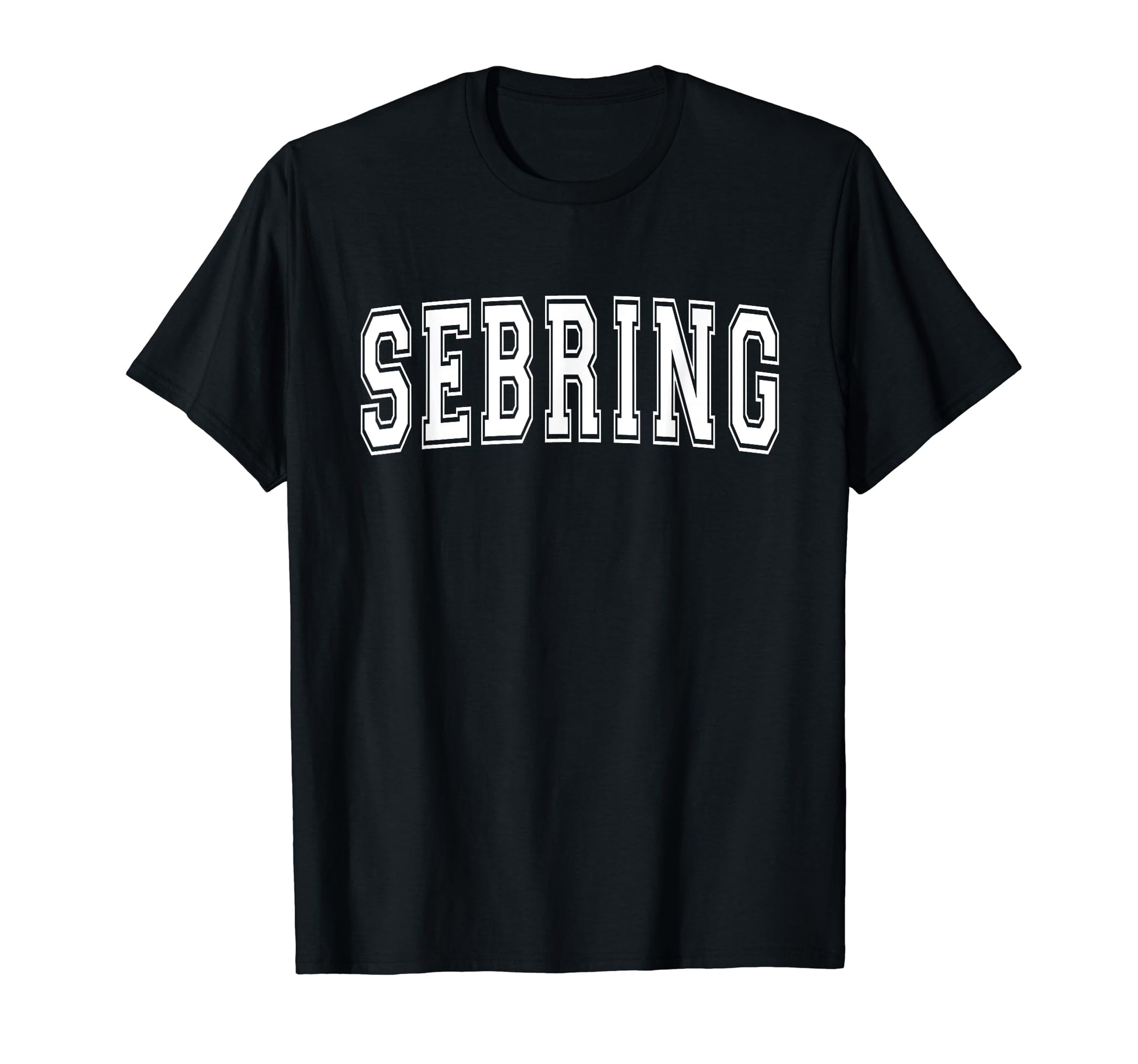 Sebring Fl Florida Usa Sports T-Shirt - Fun Novelty Design for Adults - T-Shirt, Sweatshirt, Hoodie