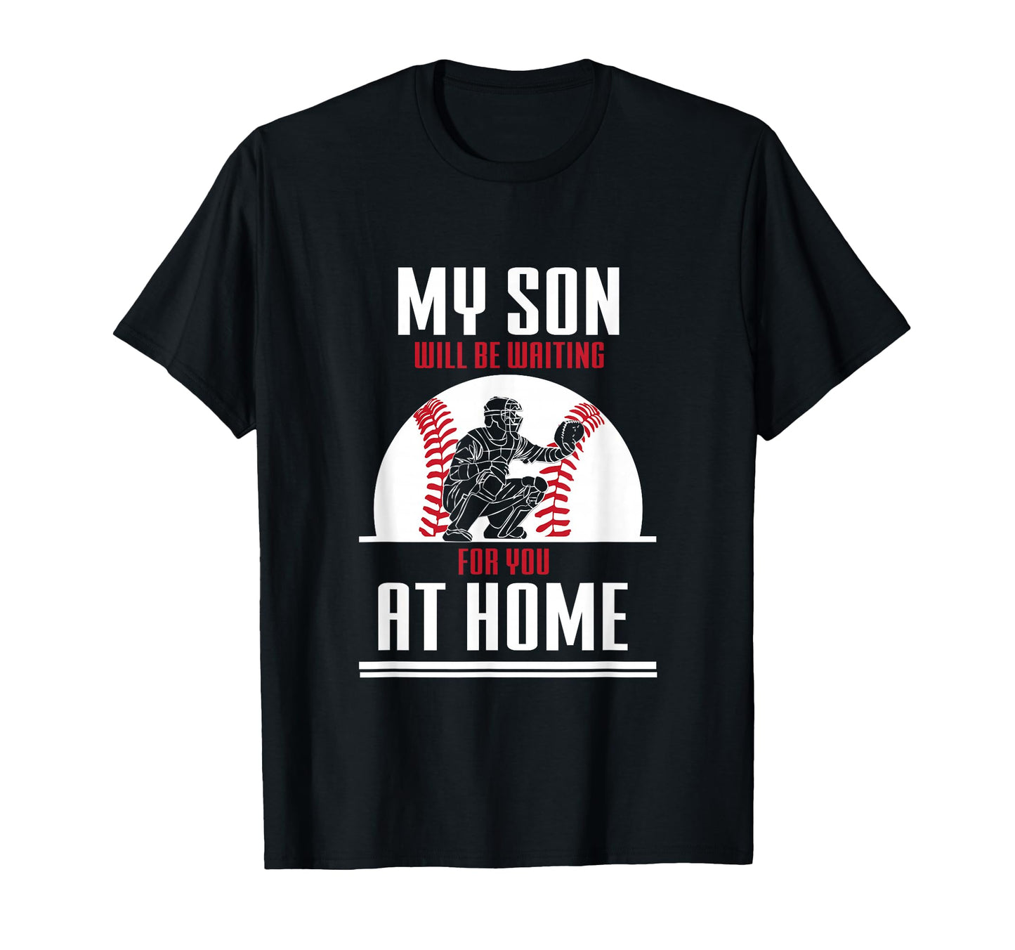 Baseball Catcher Sport Team Coach Gift T-Shirt - Minimalist Print Unisex - T-Shirt, Sweatshirt, Hoodie