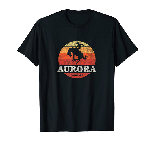 Aurora Co Country Western T-Shirt - Unique Graphic Unisex - T-Shirt, Sweatshirt, Hoodie