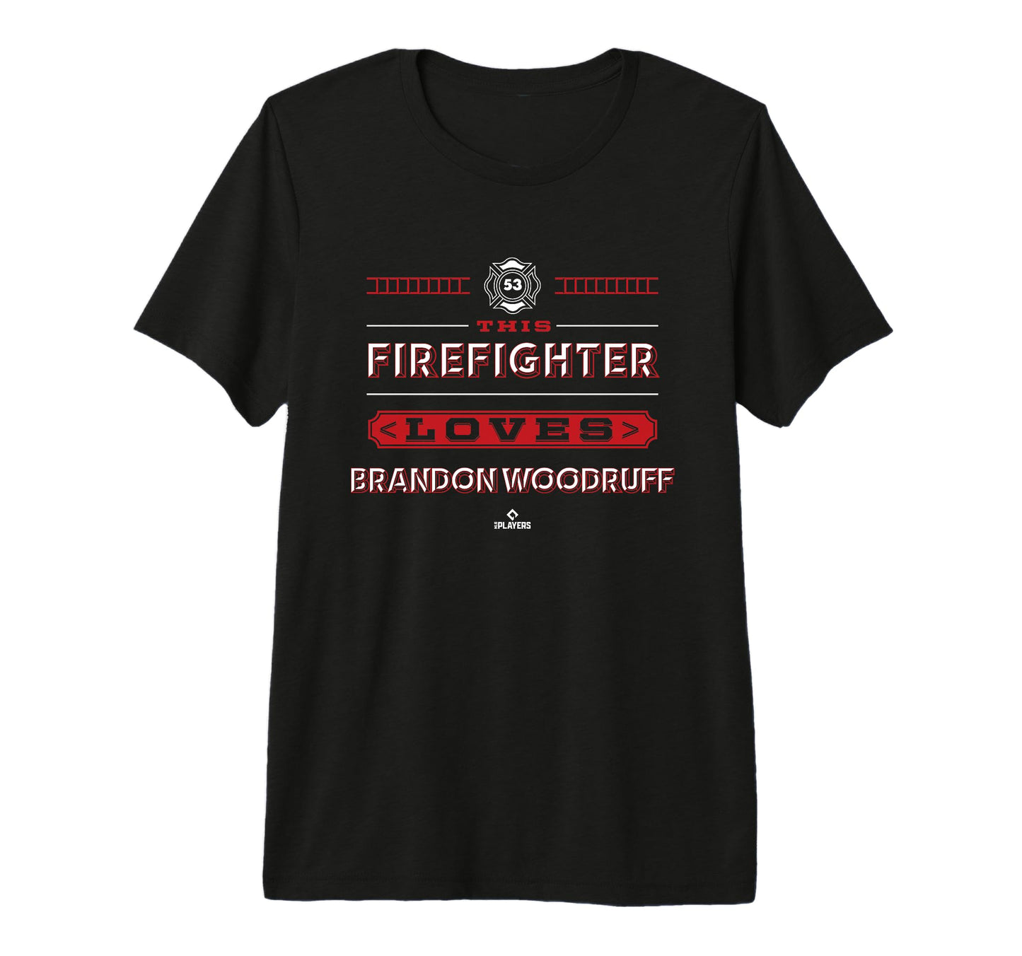 This Firefighter Loves Brandon Woodruff T-Shirt - Aesthetic Graphic Unisex - T-Shirt, Sweatshirt, Hoodie