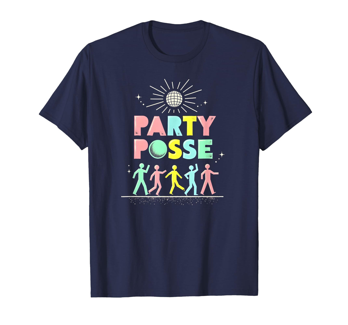 Party Posse Disco Fever Squad Night Owls T-Shirt - Unique Graphic Unisex - T-Shirt, Sweatshirt, Hoodie
