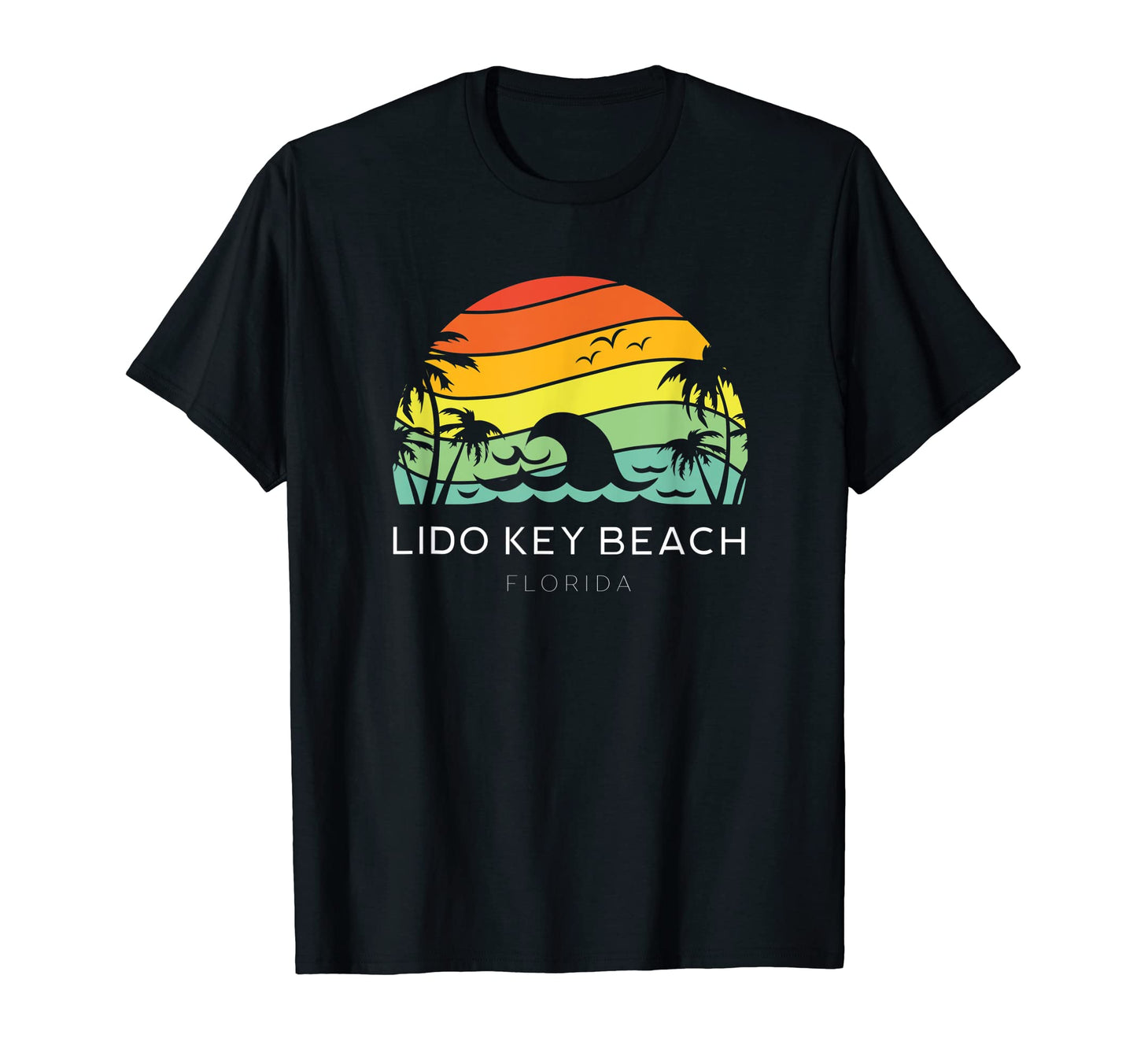 Lido Key Beach Florida Vacation T-Shirt - Novelty Apparel Men Women - T-Shirt, Sweatshirt, Hoodie