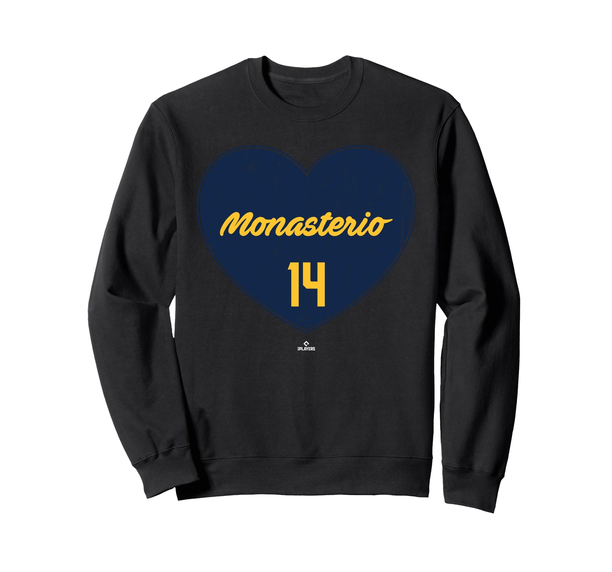 Distressed Heart Andruw Monasterio Sweatshirt - Fun Novelty Design Unisex - T-Shirt, Sweatshirt, Hoodie