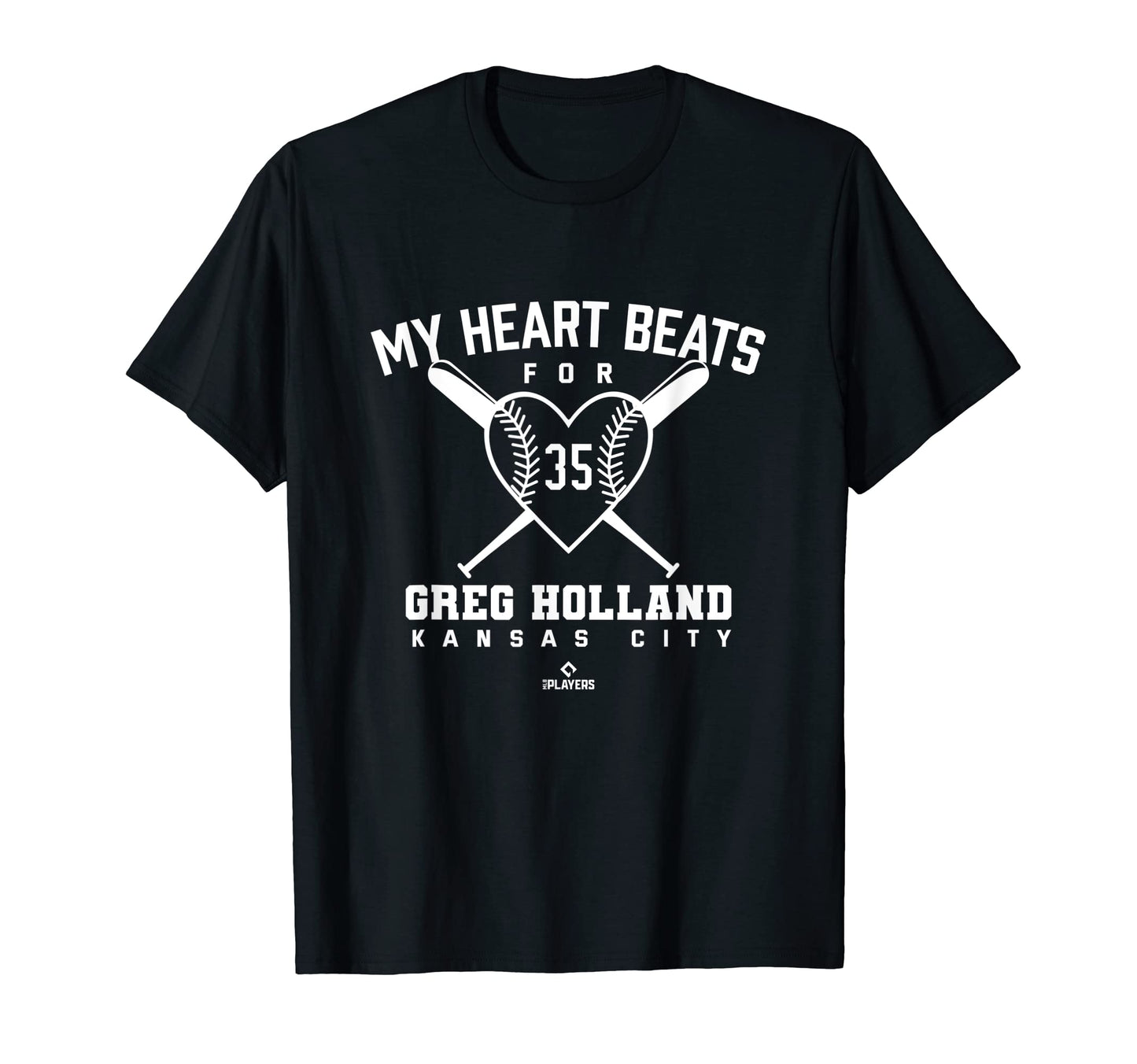 My Heart Beats Greg Holland T-Shirt - Fun Novelty Design for Adults - T-Shirt, Sweatshirt, Hoodie