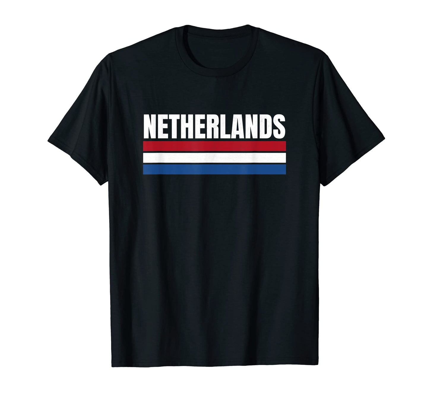 Netherlands Red White Blue Dutch Fan T-Shirt - Minimalist Print for Adults - T-Shirt, Sweatshirt, Hoodie