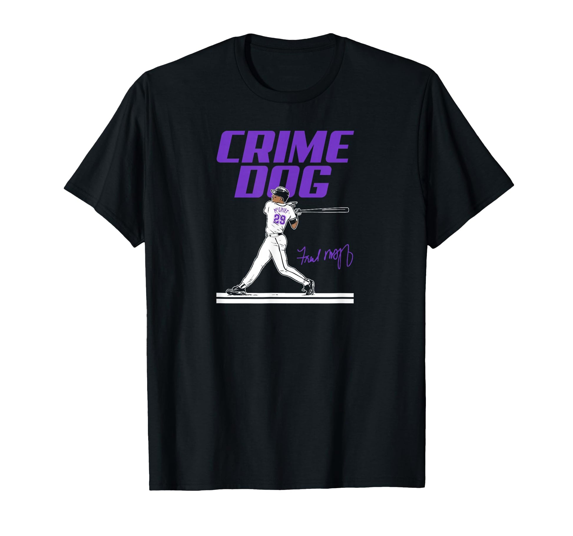 Fred Mcgriff Crime Dog Tampa Bay T-Shirt - Trendy Graphic Men Women - T-Shirt, Sweatshirt, Hoodie