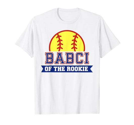 Babci Rookie 1St Birthday Softball Theme T-Shirt - Streetwear Style Unisex - T-Shirt, Sweatshirt, Hoodie
