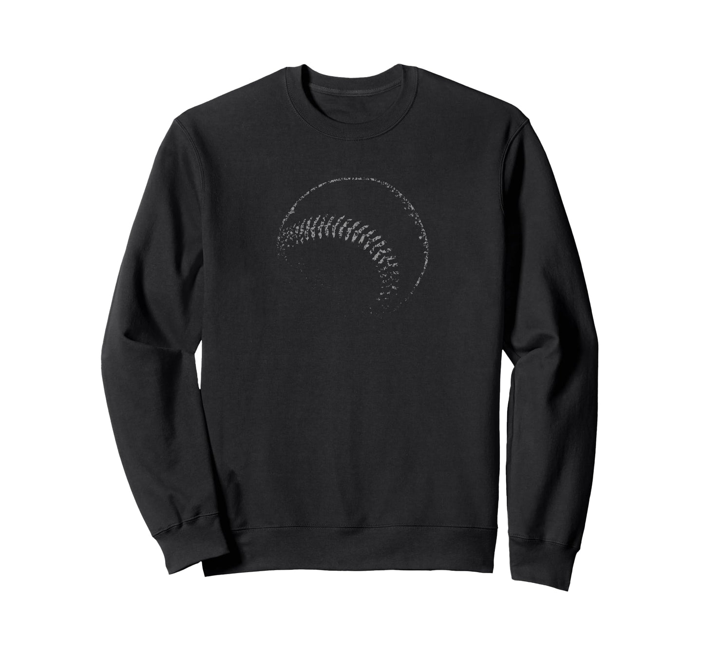 Baseball Lover Distressed Art Sweatshirt - Streetwear Style Unisex - T-Shirt, Sweatshirt, Hoodie