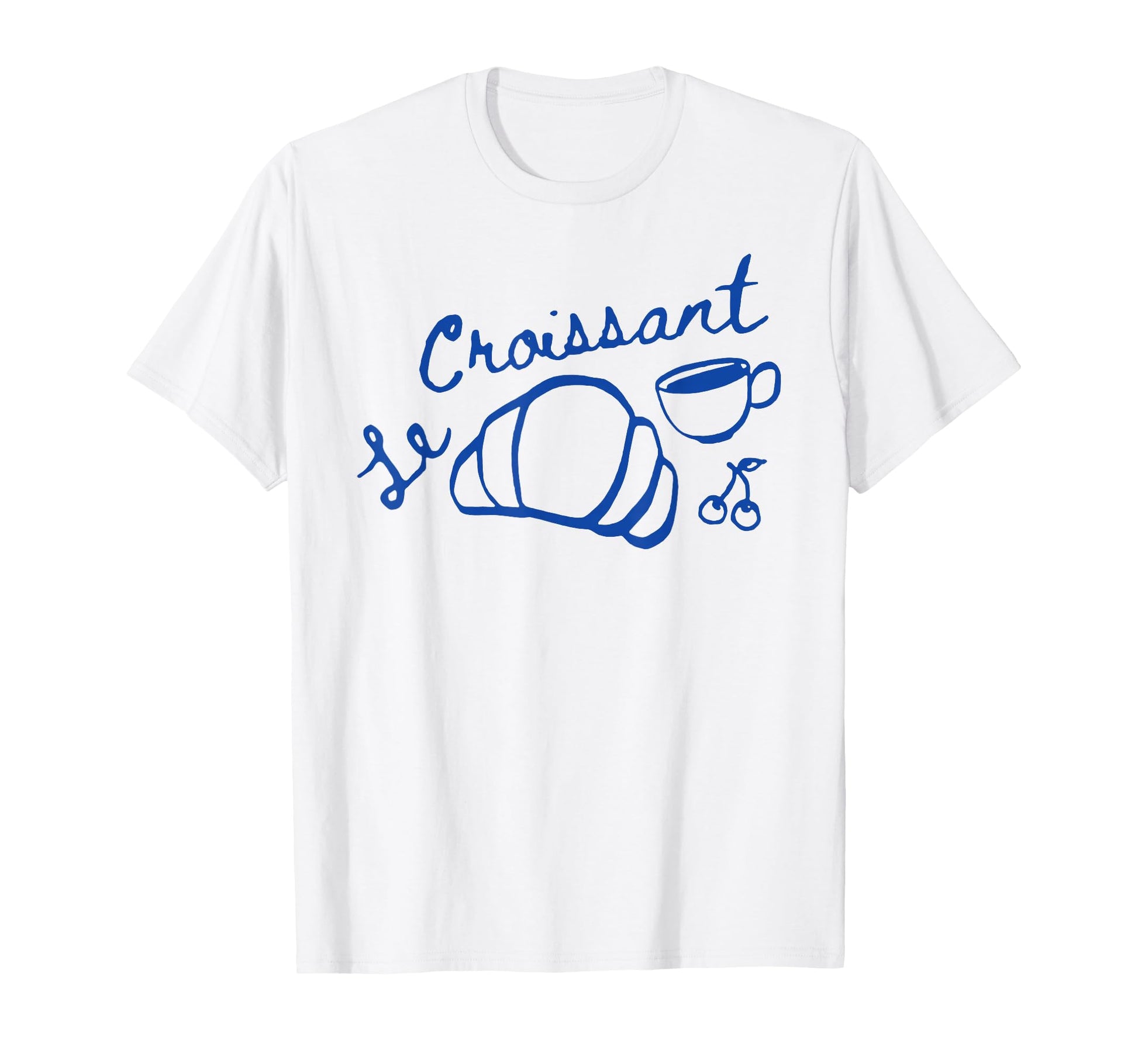 Le Croissant Aesthetic Y2K T-Shirt - Streetwear Style Unisex - T-Shirt, Sweatshirt, Hoodie