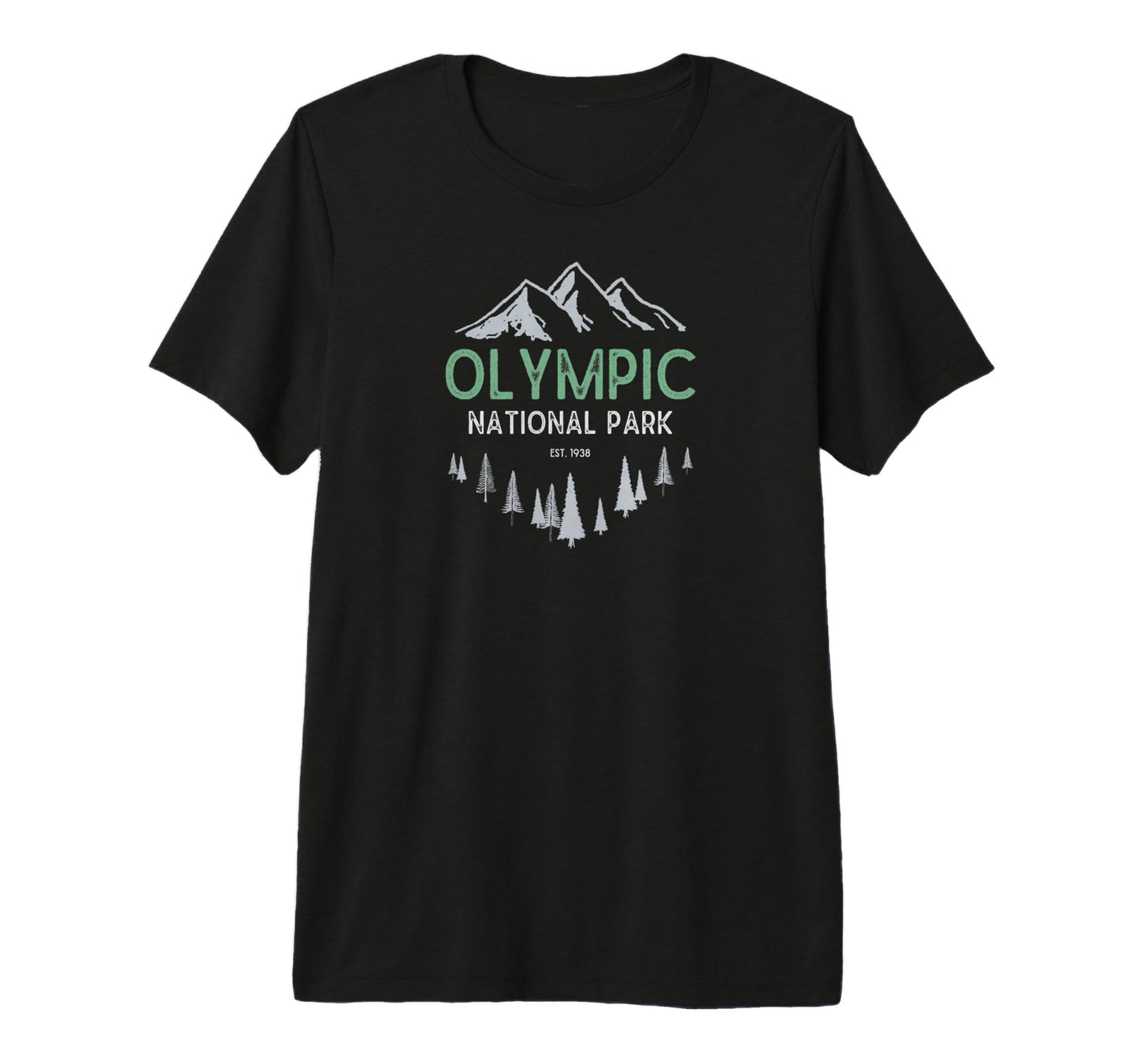 National Park Olympic National Park T-Shirt - Fun Novelty Design Unisex - T-Shirt, Sweatshirt, Hoodie