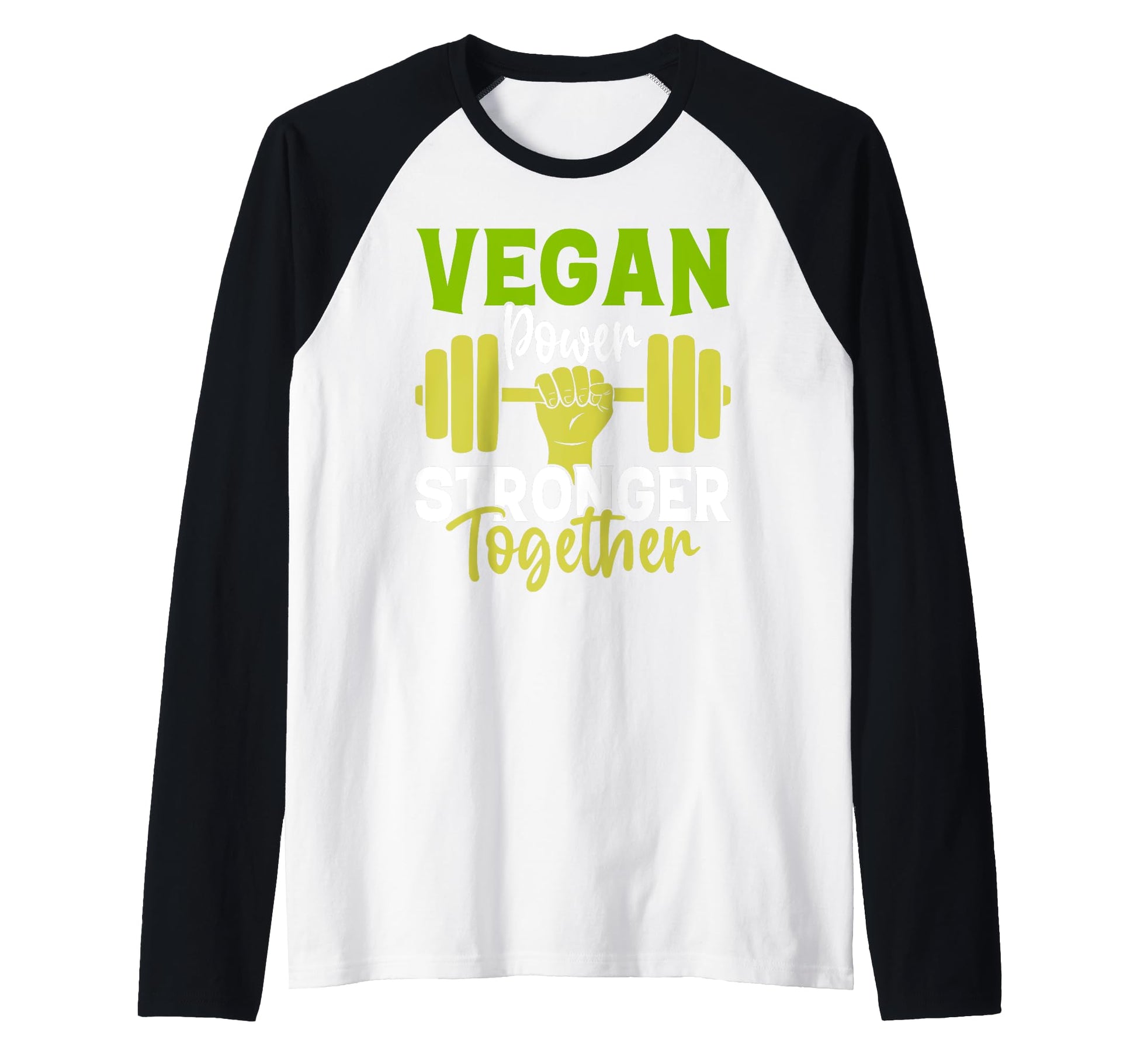Vegan Power Stronger Together Vegetarian Hoodie - Novelty Apparel Unisex - T-Shirt, Sweatshirt, Hoodie