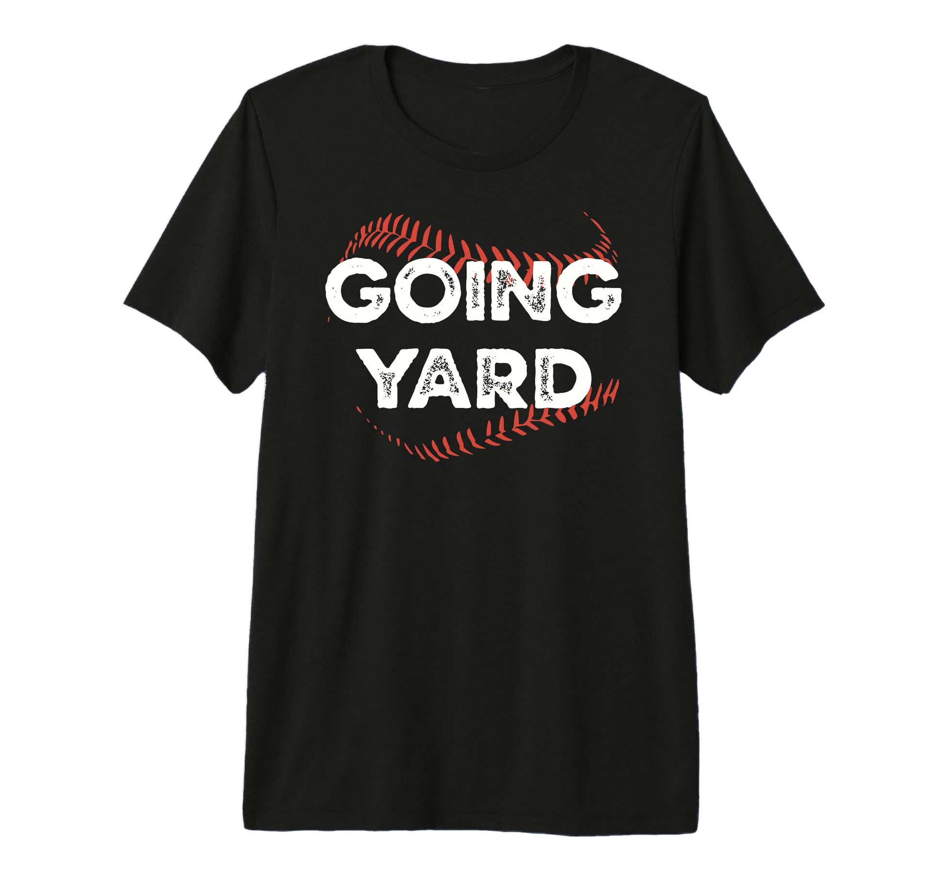 Funny Baseball Seams Going Yard Home Run T-Shirt - Trendy Graphic Unisex - T-Shirt, Sweatshirt, Hoodie