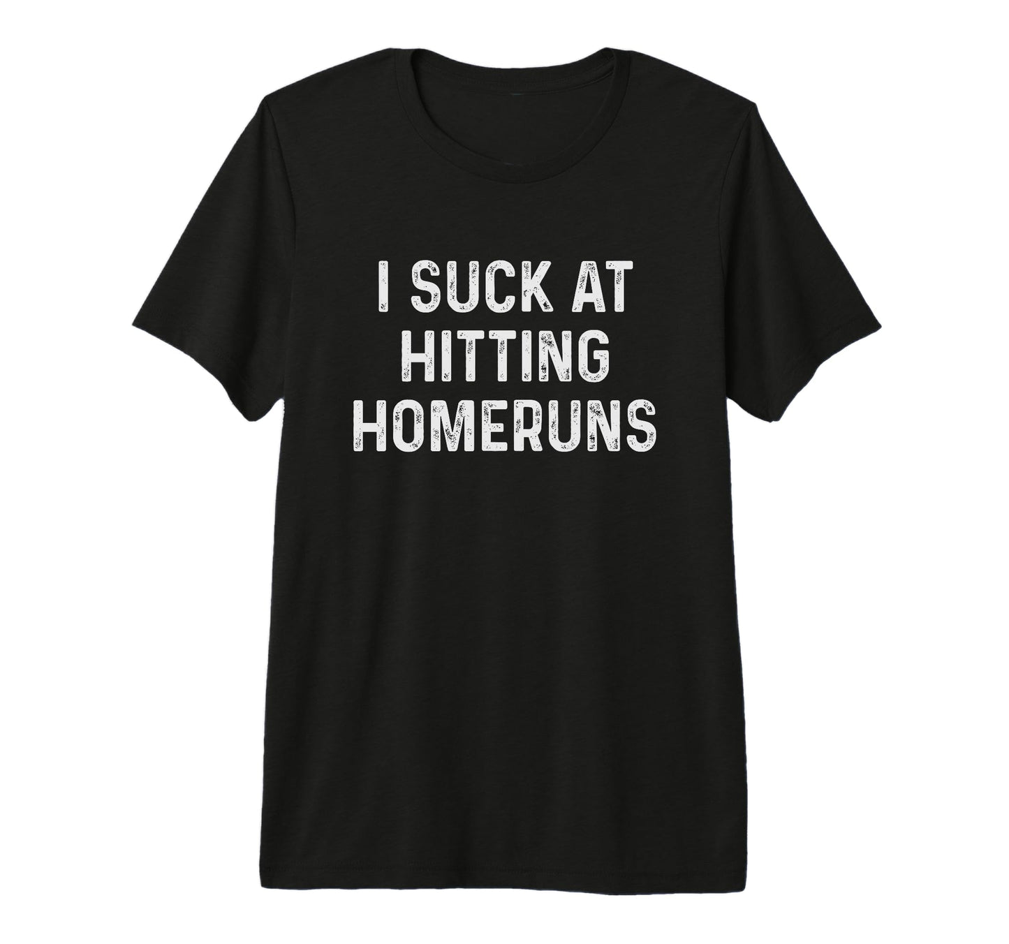 Funny Homerun Baseball Player Tri Blend T-Shirt - Trendy Graphic for Adults - T-Shirt, Sweatshirt, Hoodie