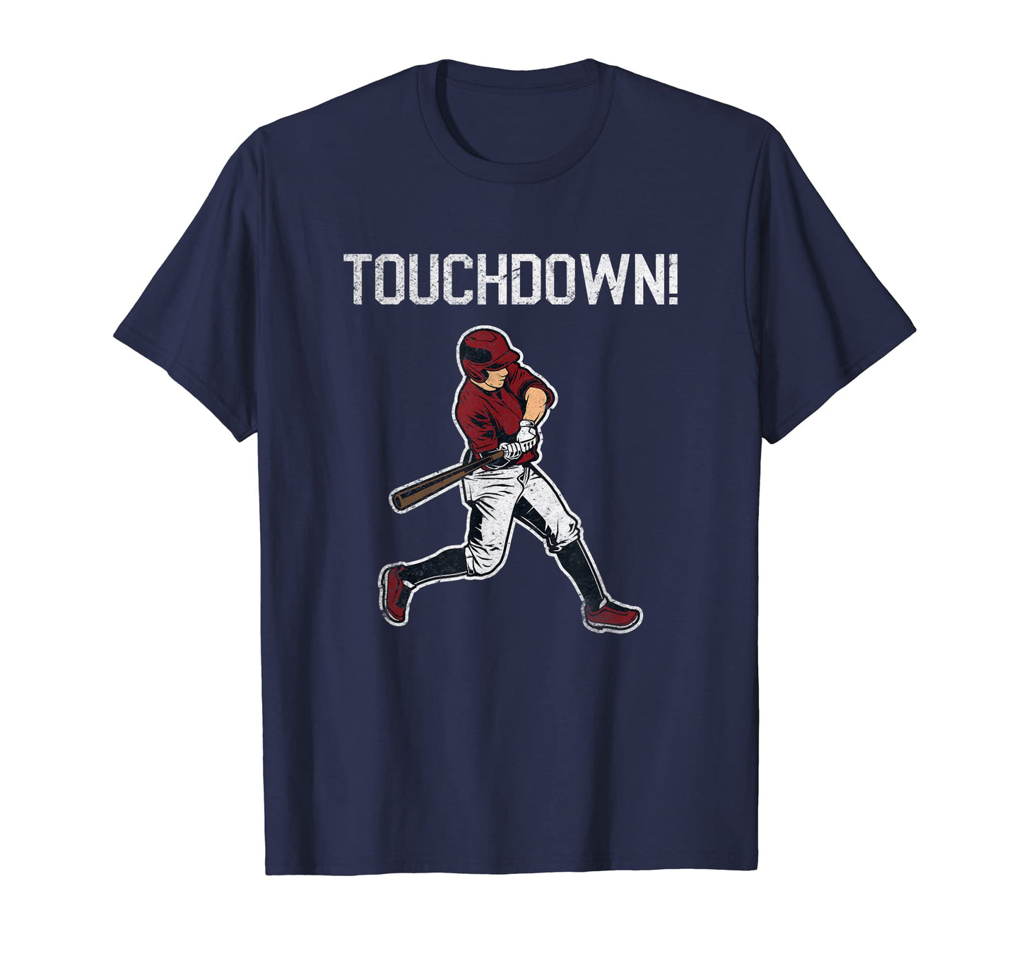 Funny Baseball Football Touchdown T-Shirt - Aesthetic Graphic for Adults - T-Shirt, Sweatshirt, Hoodie