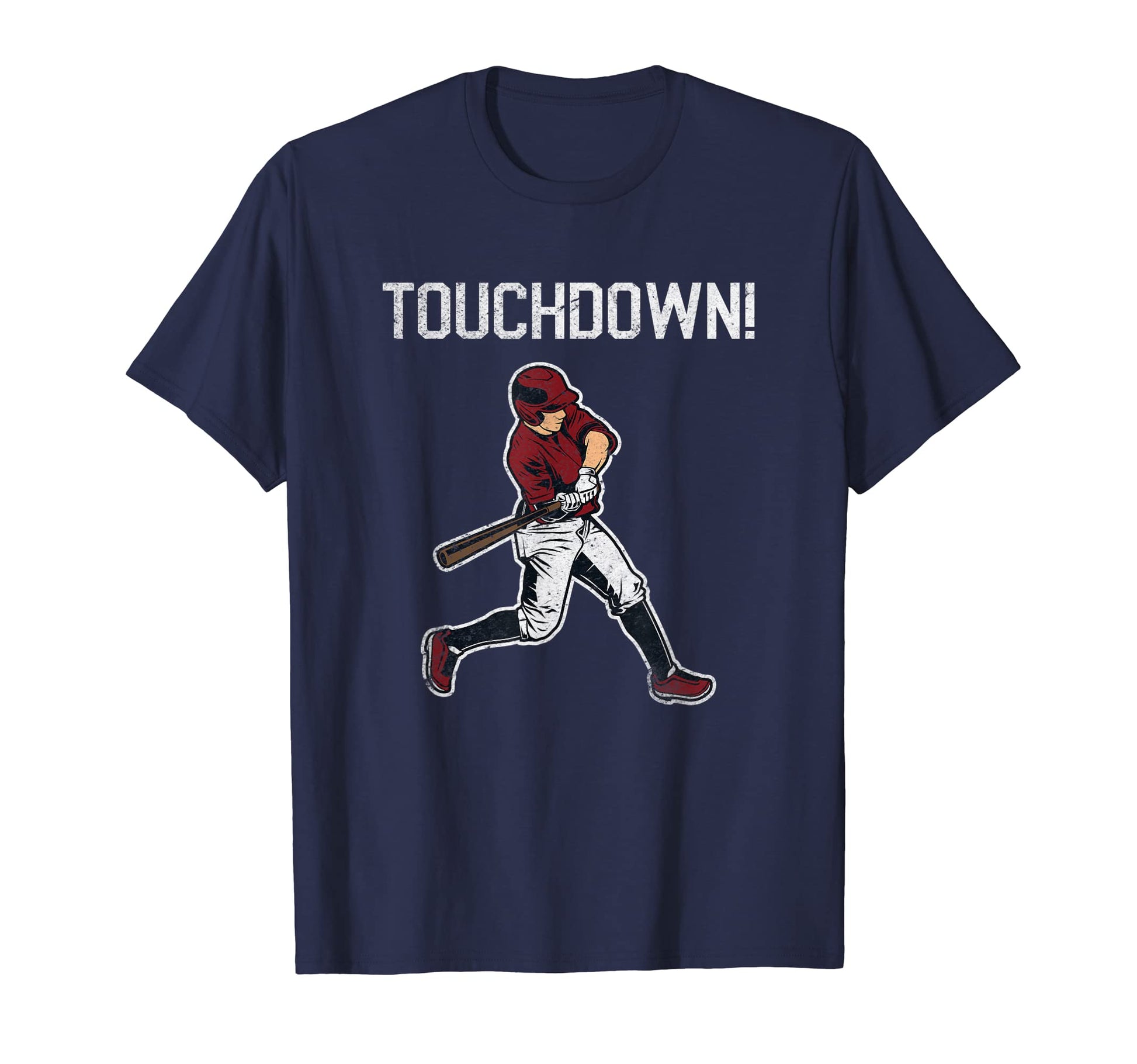 Funny Baseball Football Touchdown T-Shirt - Aesthetic Graphic for Adults - T-Shirt, Sweatshirt, Hoodie