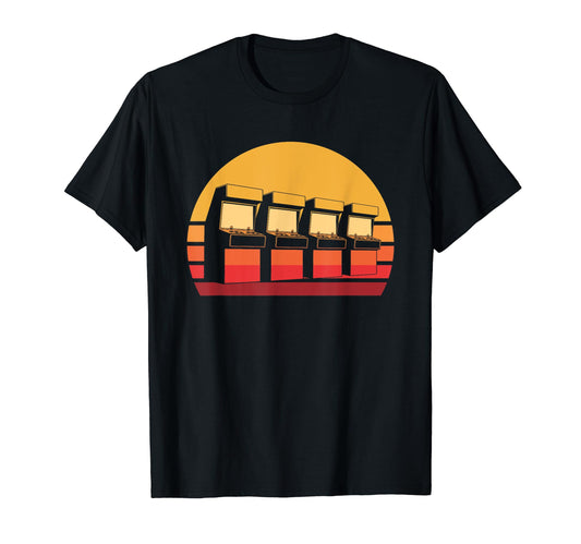 Arcade Eighties Gamer Gift T-Shirt - Unique Graphic Men Women - T-Shirt, Sweatshirt, Hoodie
