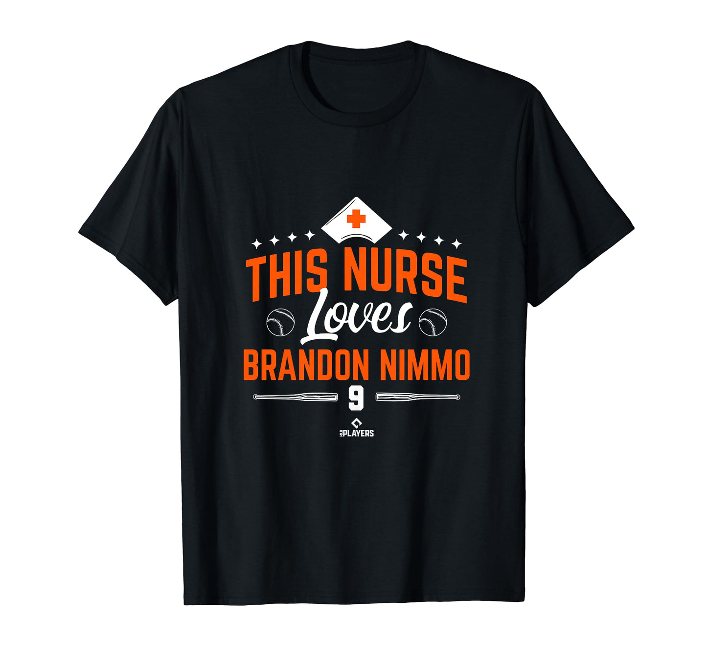 This Nurse Loves Brandon Nimmo T-Shirt - Fun Novelty Design Men Women - T-Shirt, Sweatshirt, Hoodie