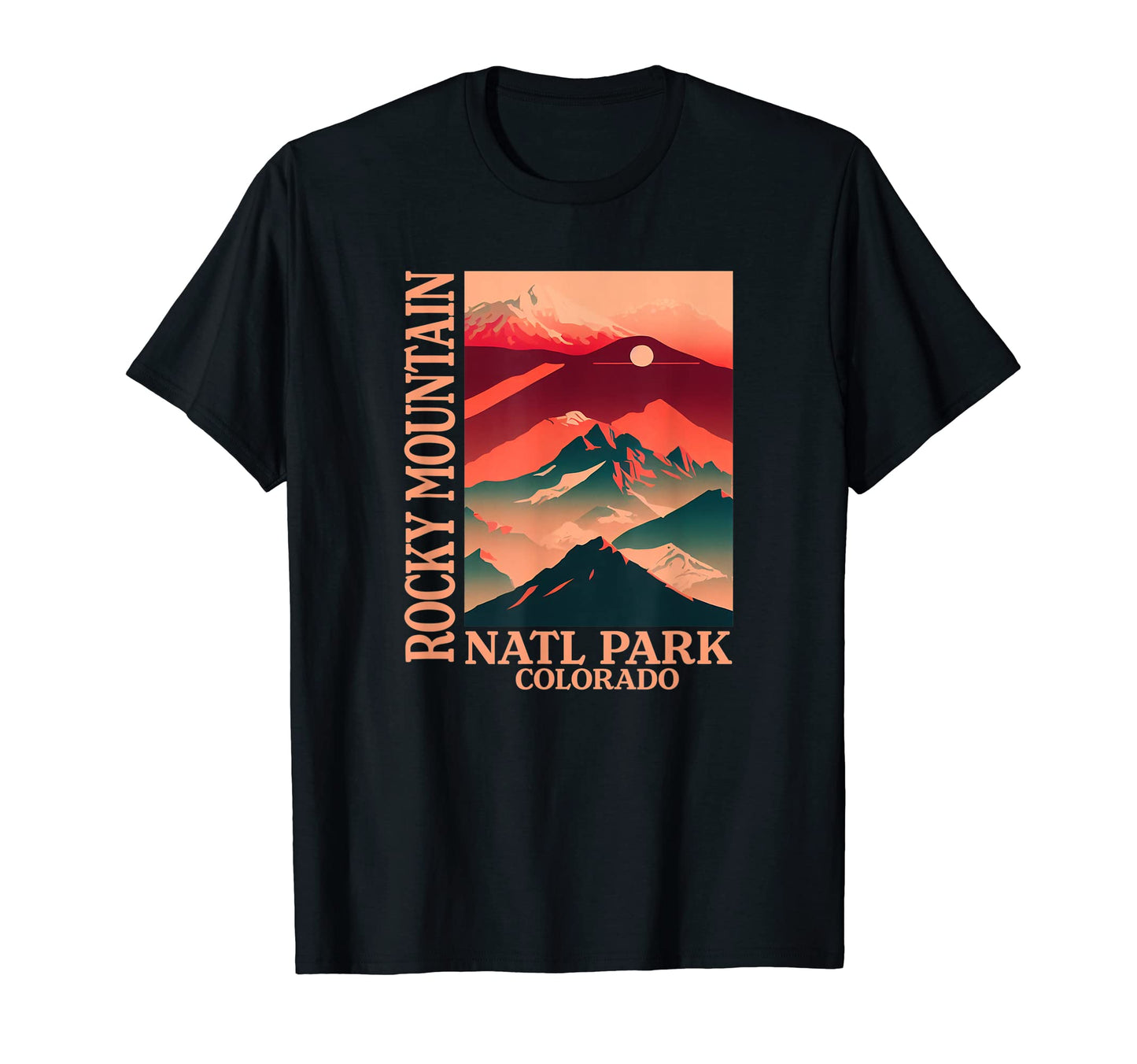 Colorado Rocky Mountain National Park T-Shirt - Aesthetic Graphic Men Women - T-Shirt, Sweatshirt, Hoodie