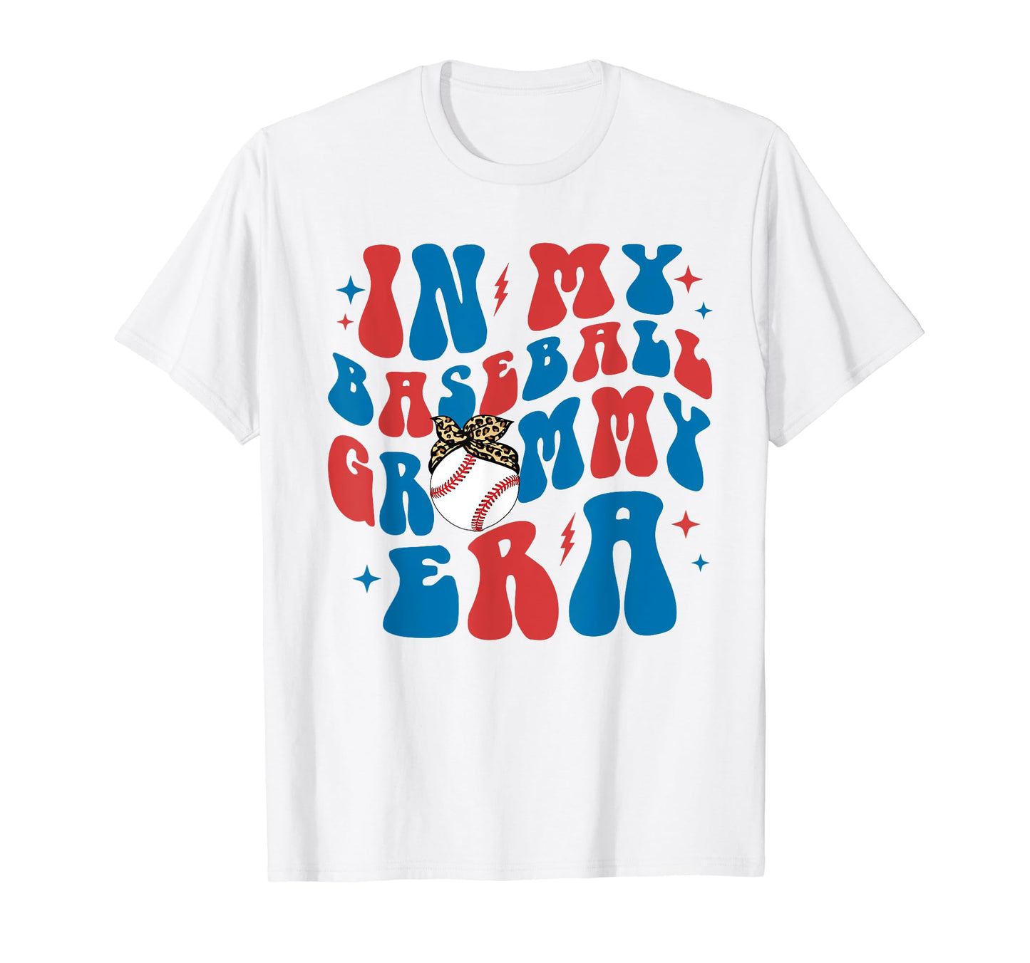 My Baseball Grammy Era Groovy Mothers T-Shirt - Fun Novelty Design Unisex - T-Shirt, Sweatshirt, Hoodie