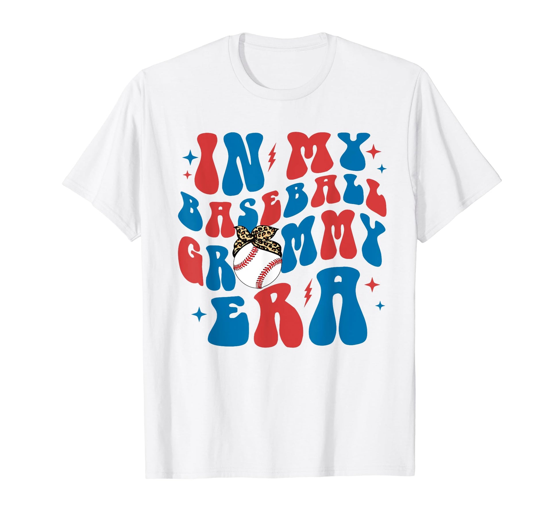 My Baseball Grammy Era Groovy Mothers T-Shirt - Fun Novelty Design Unisex - T-Shirt, Sweatshirt, Hoodie