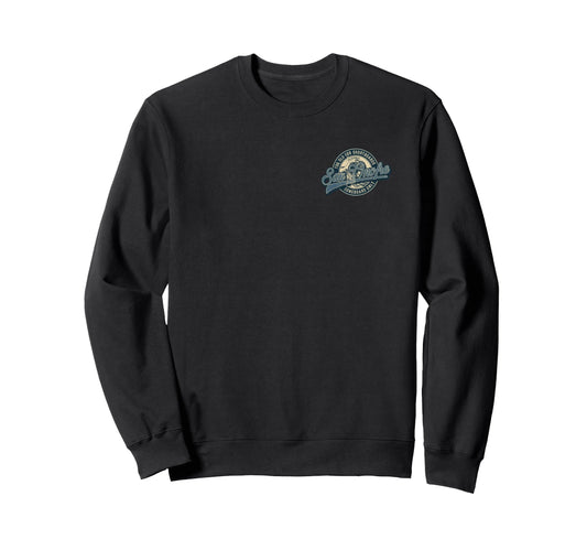 2 Sided San Onofre Longboard Only Wave Sweatshirt - Novelty Apparel Unisex - T-Shirt, Sweatshirt, Hoodie