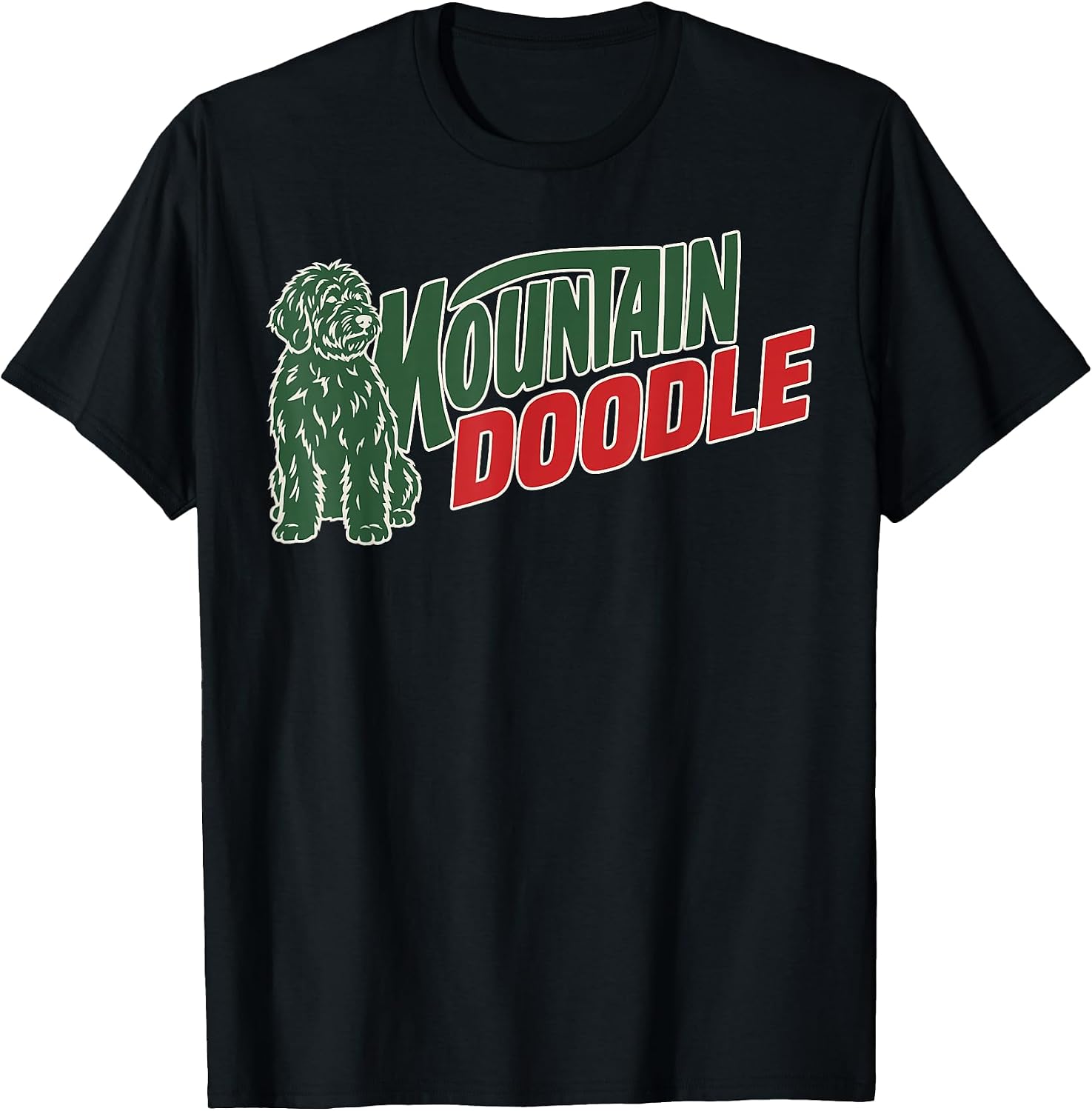 Mountain Doodle Dog Lovers Vintage Retro Outdoor - Adult & Kids T-Shirts, Sweatshirts & Hoodies apparel design preview 1