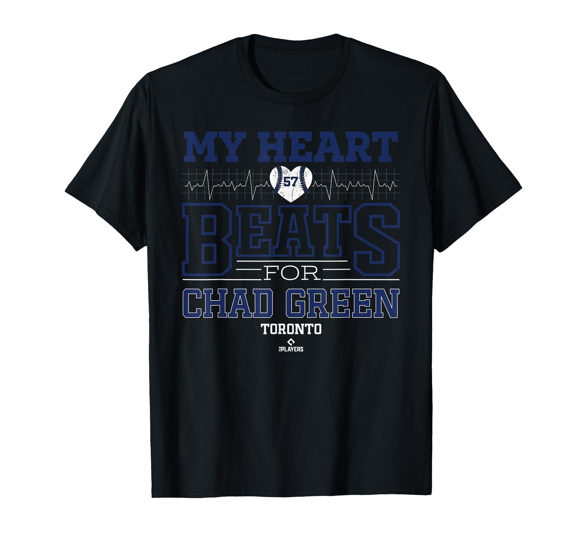 My Heart Beats Chad Green Toronto T-Shirt - Aesthetic Graphic for Adults - T-Shirt, Sweatshirt, Hoodie