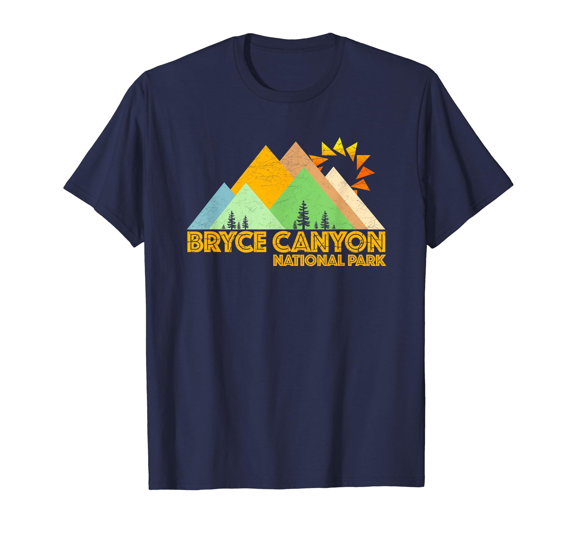 Bryce Canyon National Park Mountains T-Shirt - Custom Art Print Unisex - T-Shirt, Sweatshirt, Hoodie