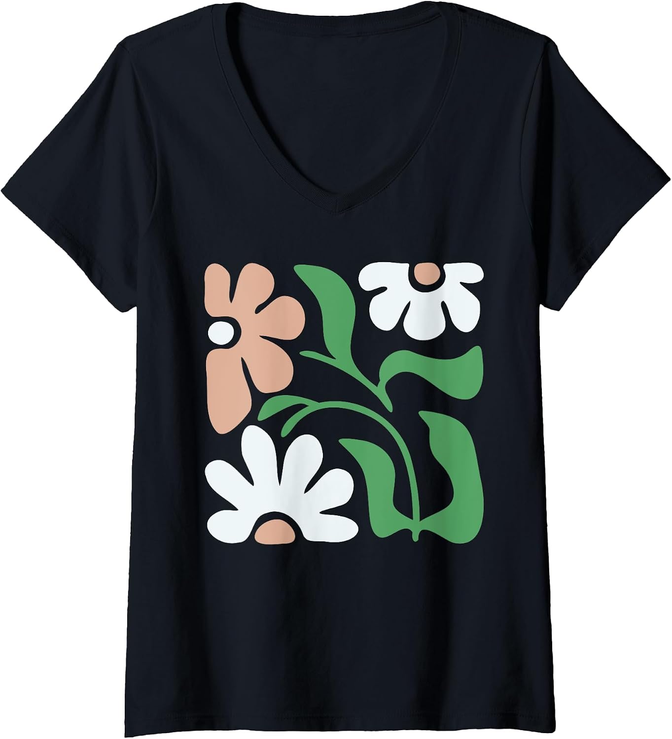 Vintage Boho Abstract Floral Clothing - Adult & Kids T-Shirts, Sweatshirts & Hoodies apparel design preview 1