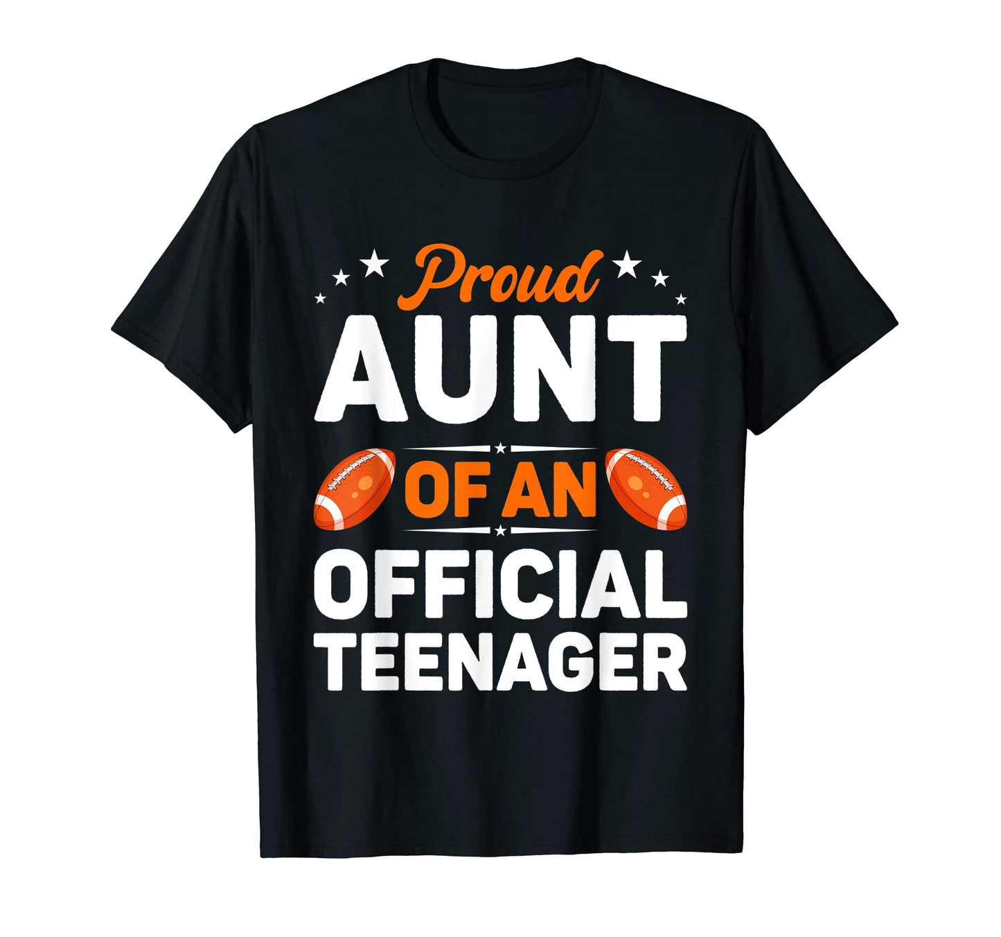 Proud Aunt Teenager Baseball 13Th T-Shirt - Aesthetic Graphic for Adults - T-Shirt, Sweatshirt, Hoodie