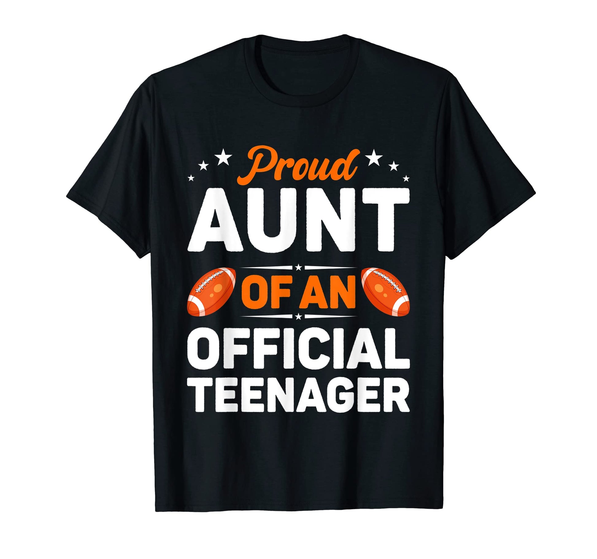Proud Aunt Teenager Baseball 13Th T-Shirt - Aesthetic Graphic for Adults - T-Shirt, Sweatshirt, Hoodie