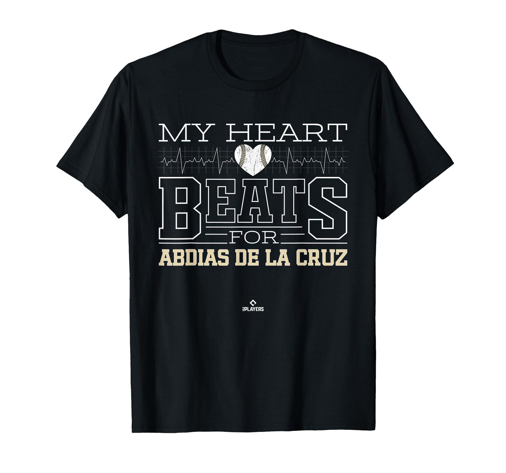 My Heart Beats Abdias De La Cruz T-Shirt - Casual Everyday Wear Men Women - T-Shirt, Sweatshirt, Hoodie