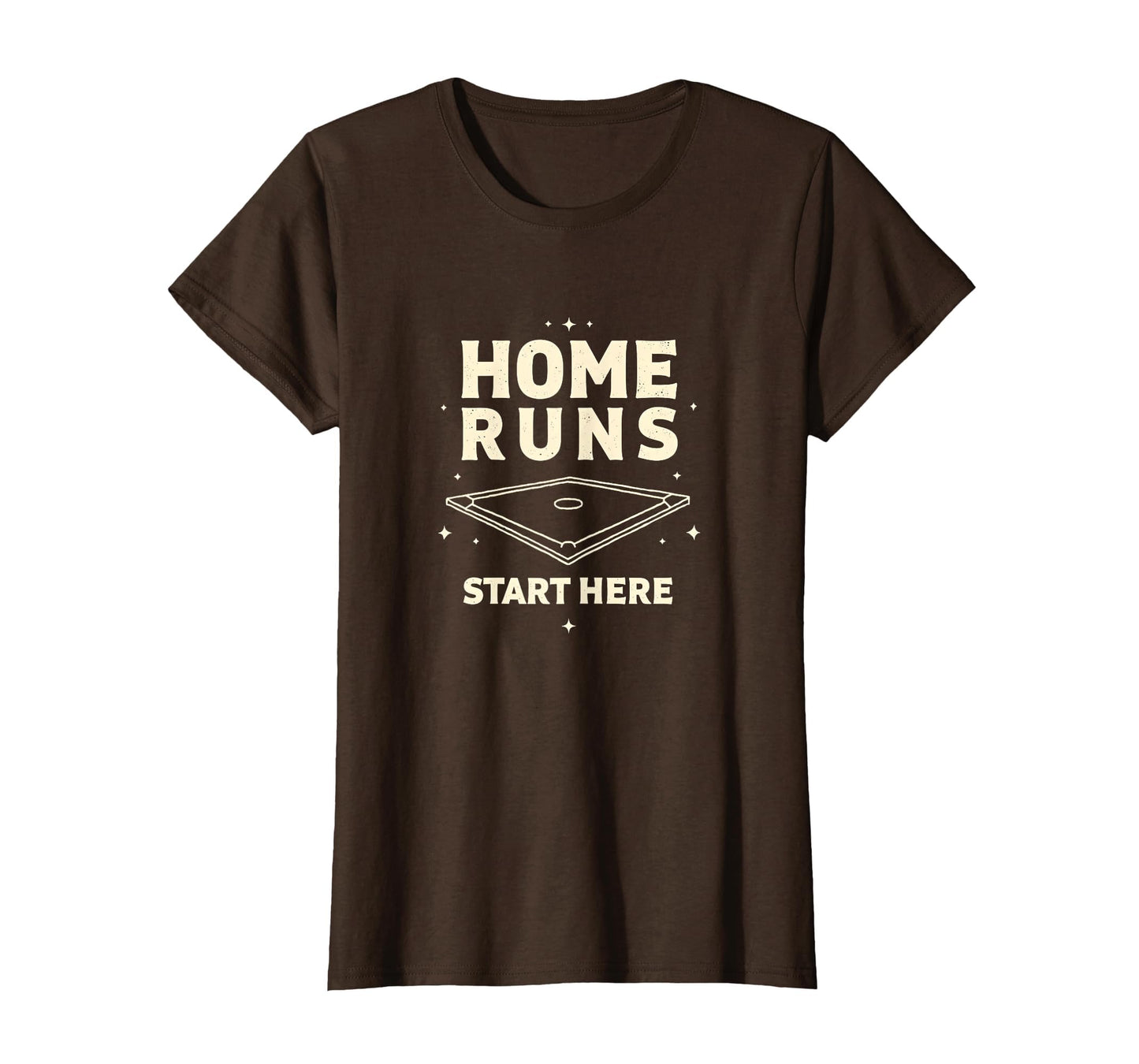 Home Runs Start Here Softball Mom T-Shirt - Unique Graphic Men Women - T-Shirt, Sweatshirt, Hoodie