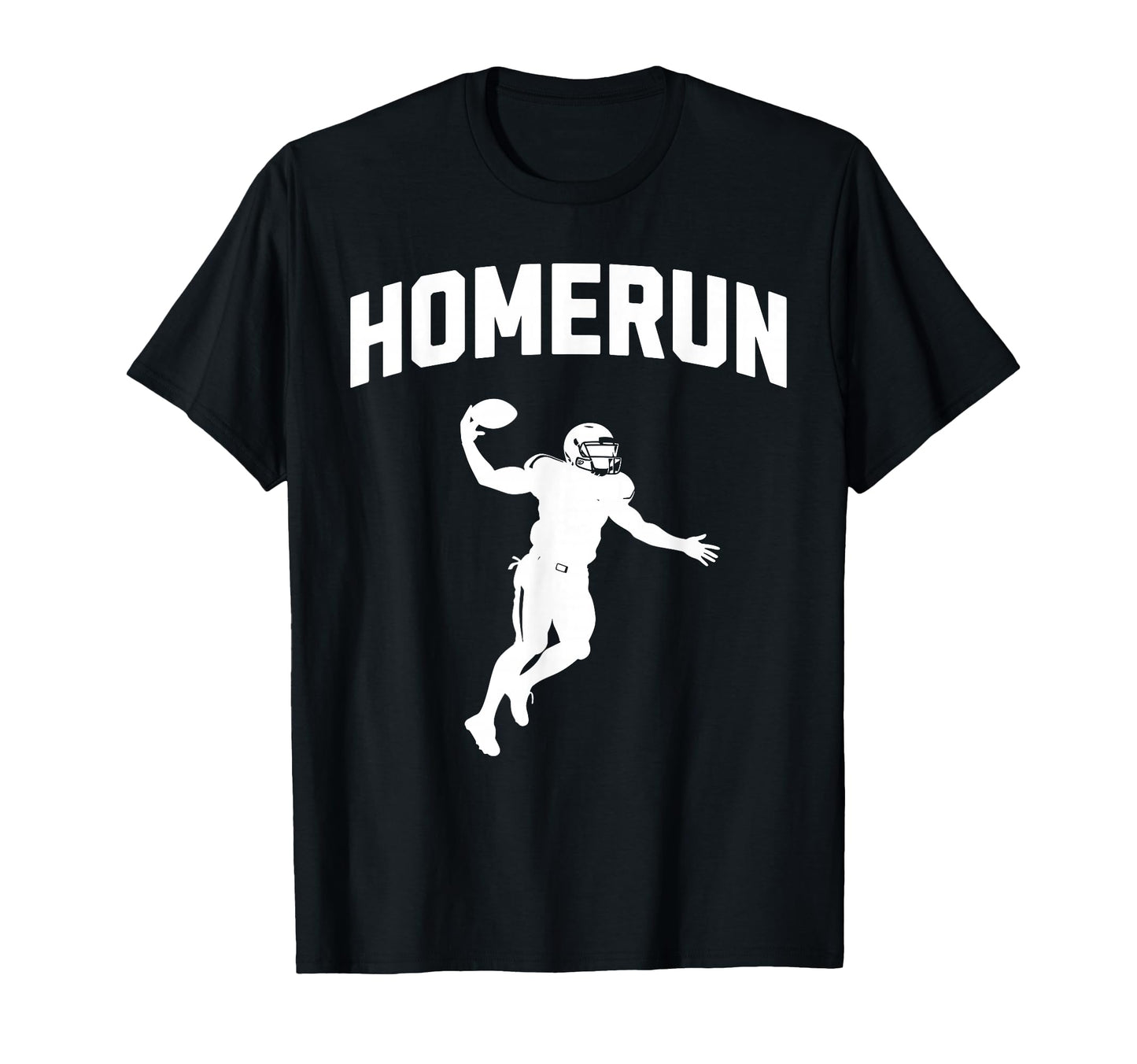 Funny Anti Sport Homerun Football T-Shirt - Graphic Print Unisex - T-Shirt, Sweatshirt, Hoodie