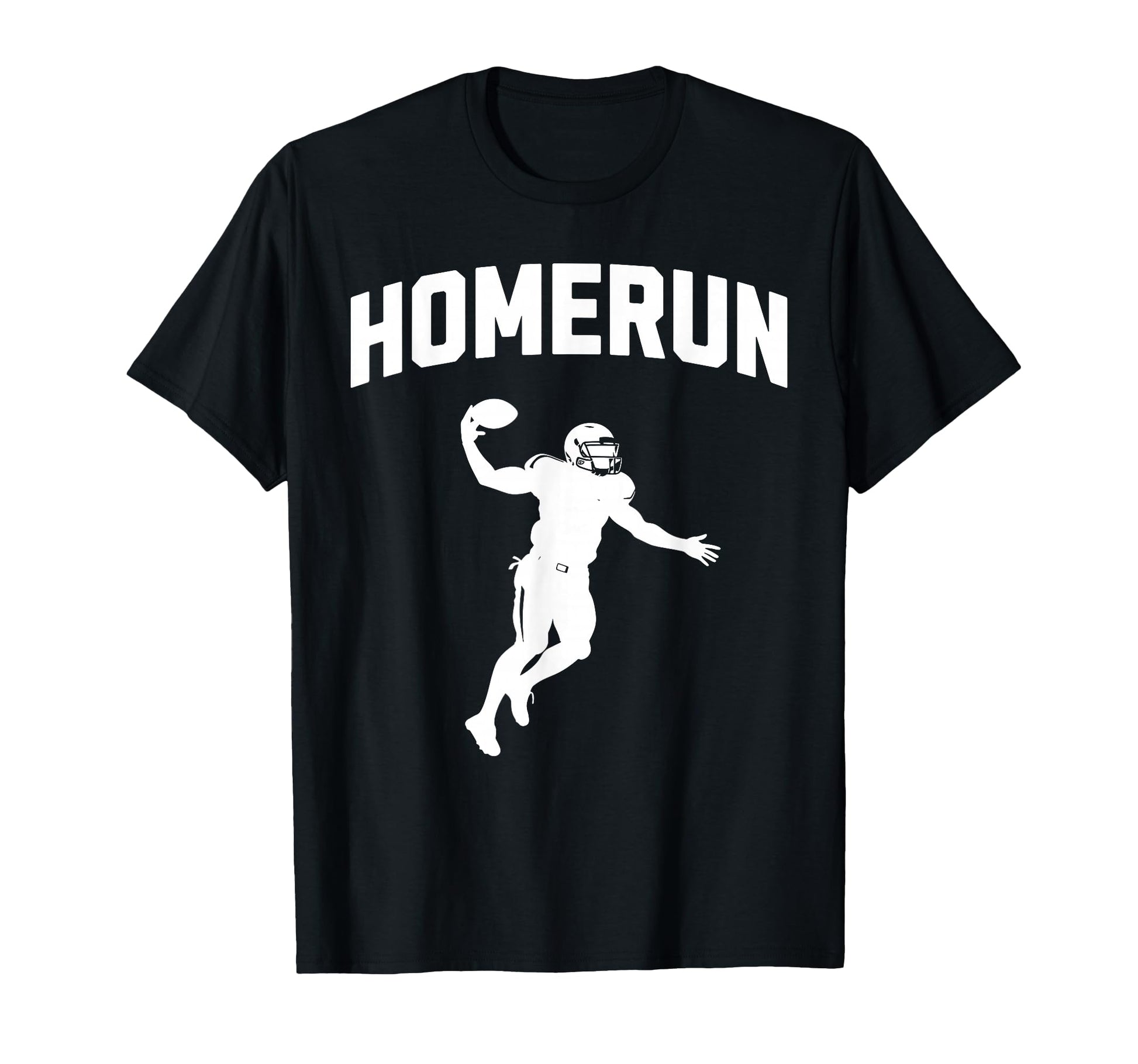 Funny Anti Sport Homerun Football T-Shirt - Graphic Print Unisex - T-Shirt, Sweatshirt, Hoodie