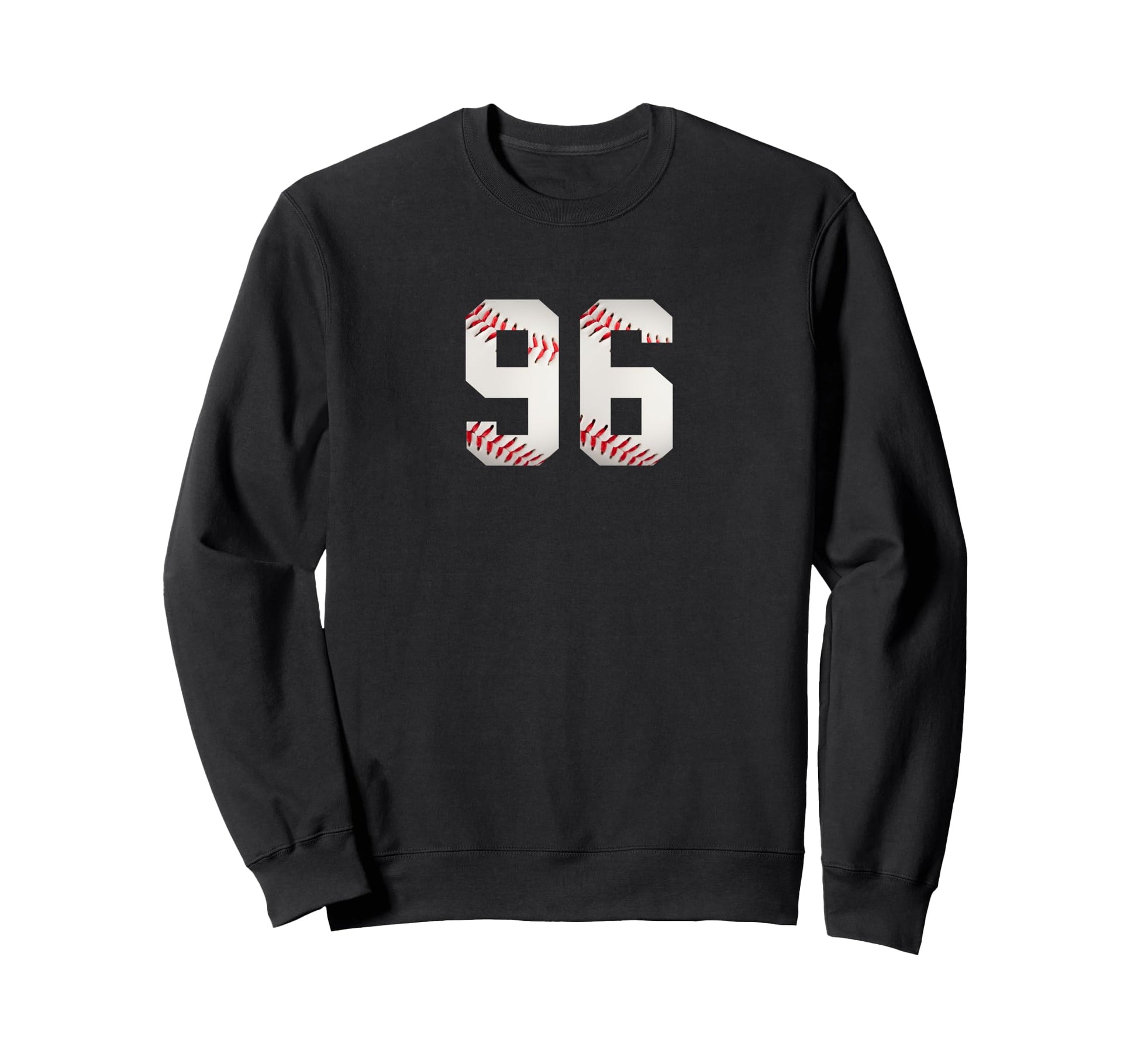 Number 96 Minimalist Birthday Sweatshirt - Novelty Apparel Men Women - T-Shirt, Sweatshirt, Hoodie