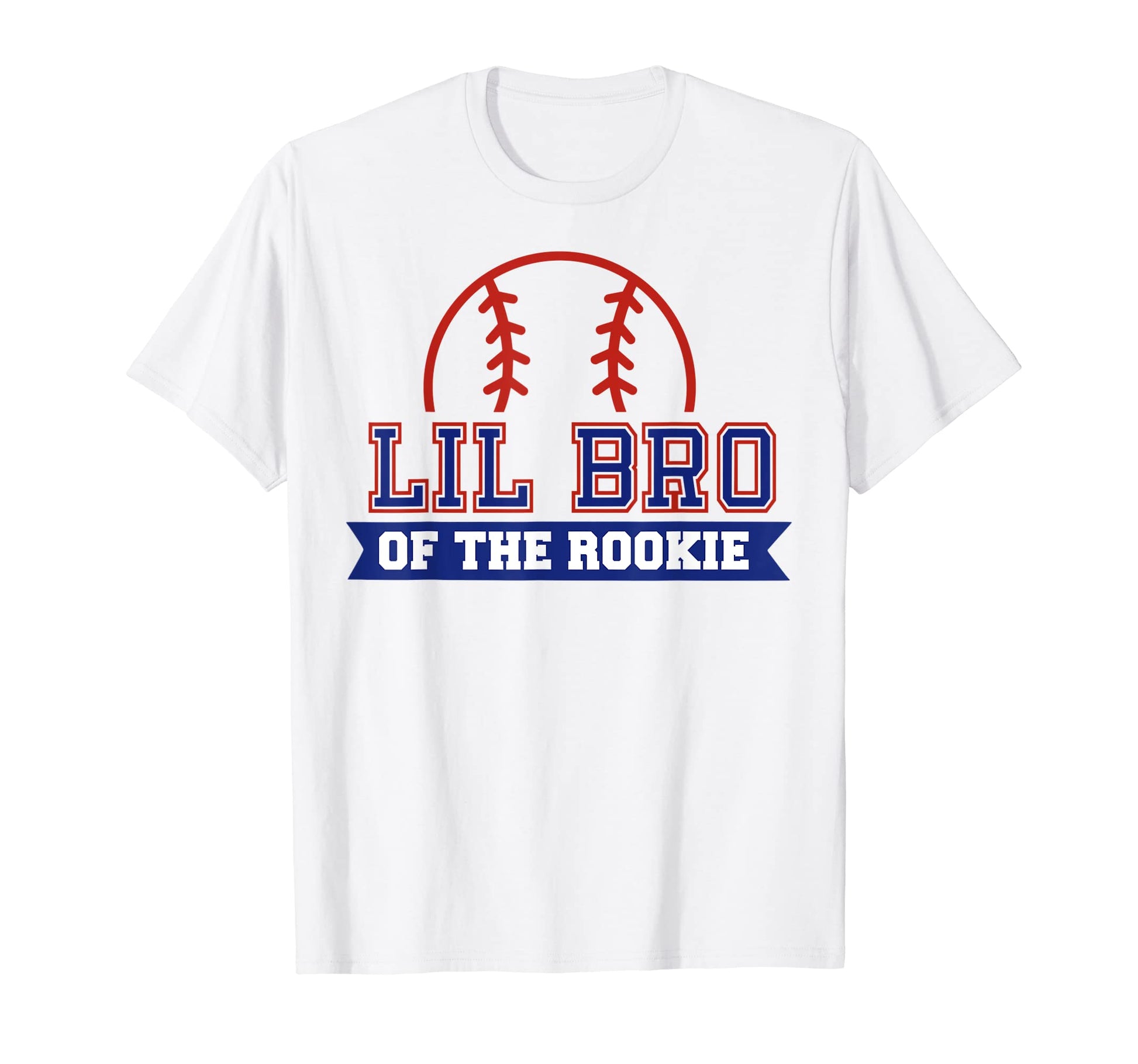 Lil Bro Rookie 1St Birthday Baseball T-Shirt - Trendy Graphic Men Women - T-Shirt, Sweatshirt, Hoodie